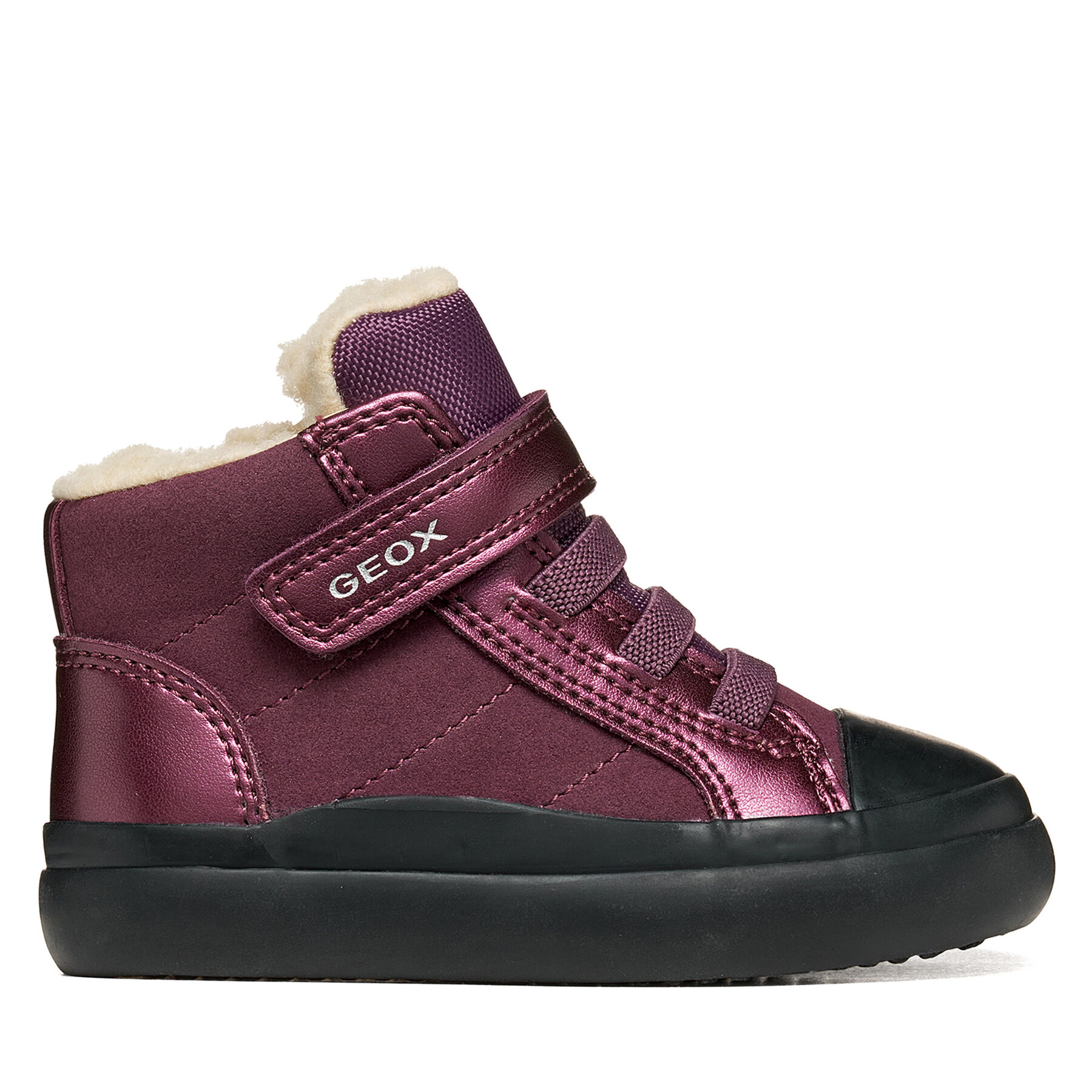 Зимни обувки Geox B Gisli Girl B461ME 0AUAJ C8017 S Виолетов