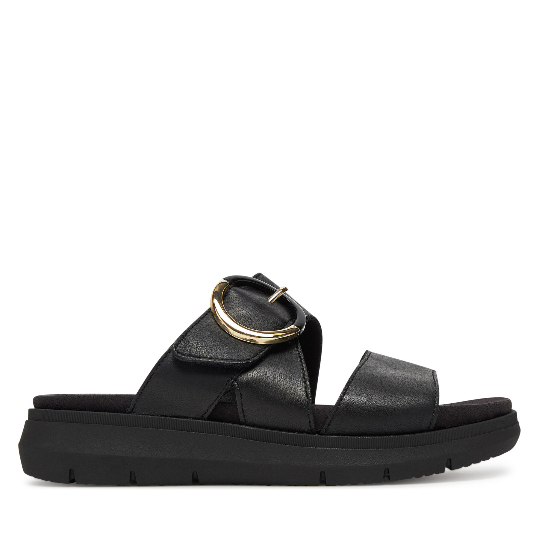Damen Pantoletten Remonte, Schuhgröße 40, Schwarz, D2K51-00