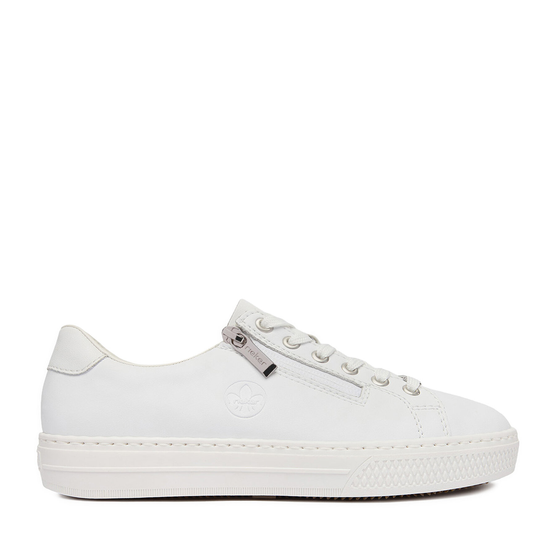 Tenis superge Rieker L59L1-83 Bela