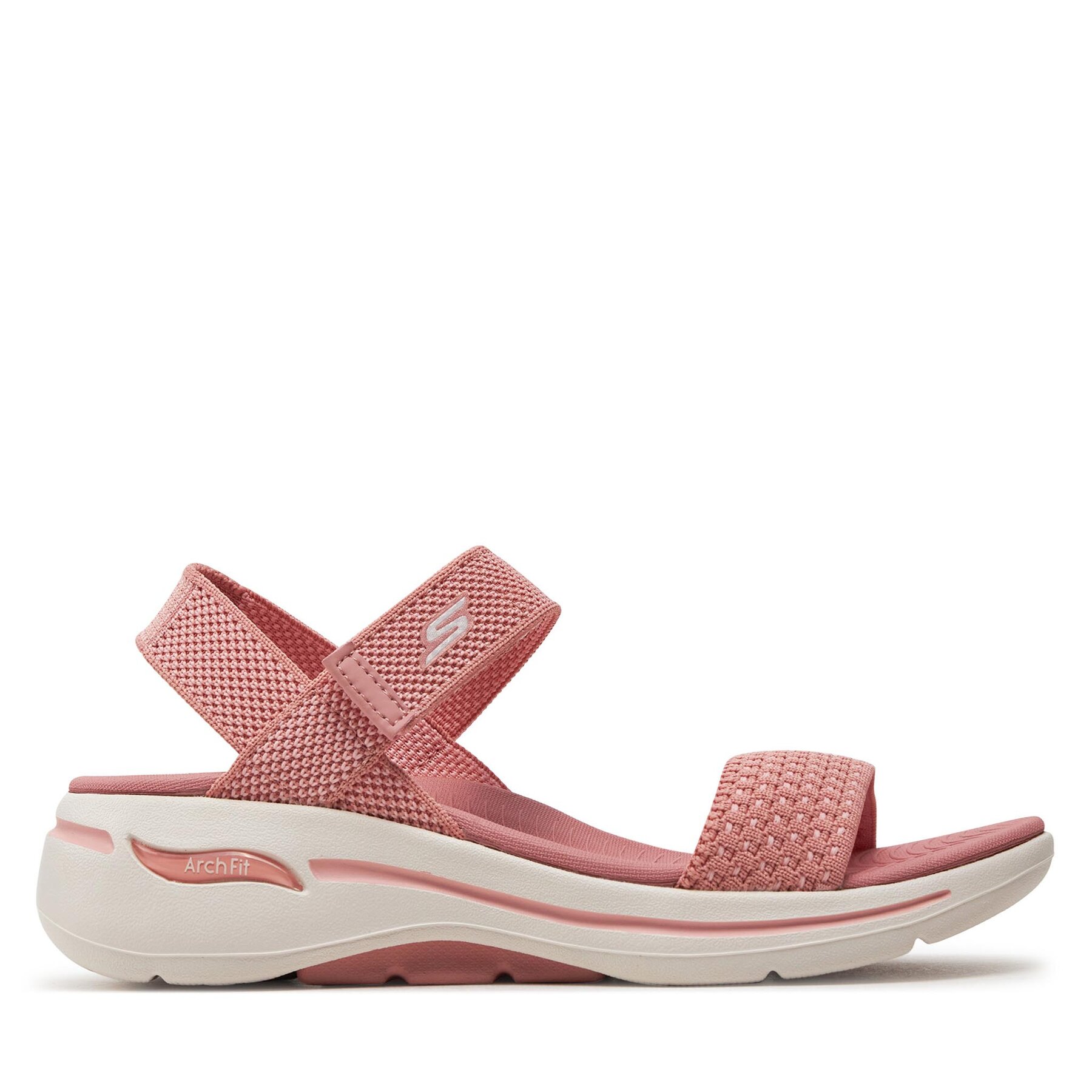 Szandál Skechers Go Walk Arch Fit Sandal-Polished 140264/ROS Rózsaszín
