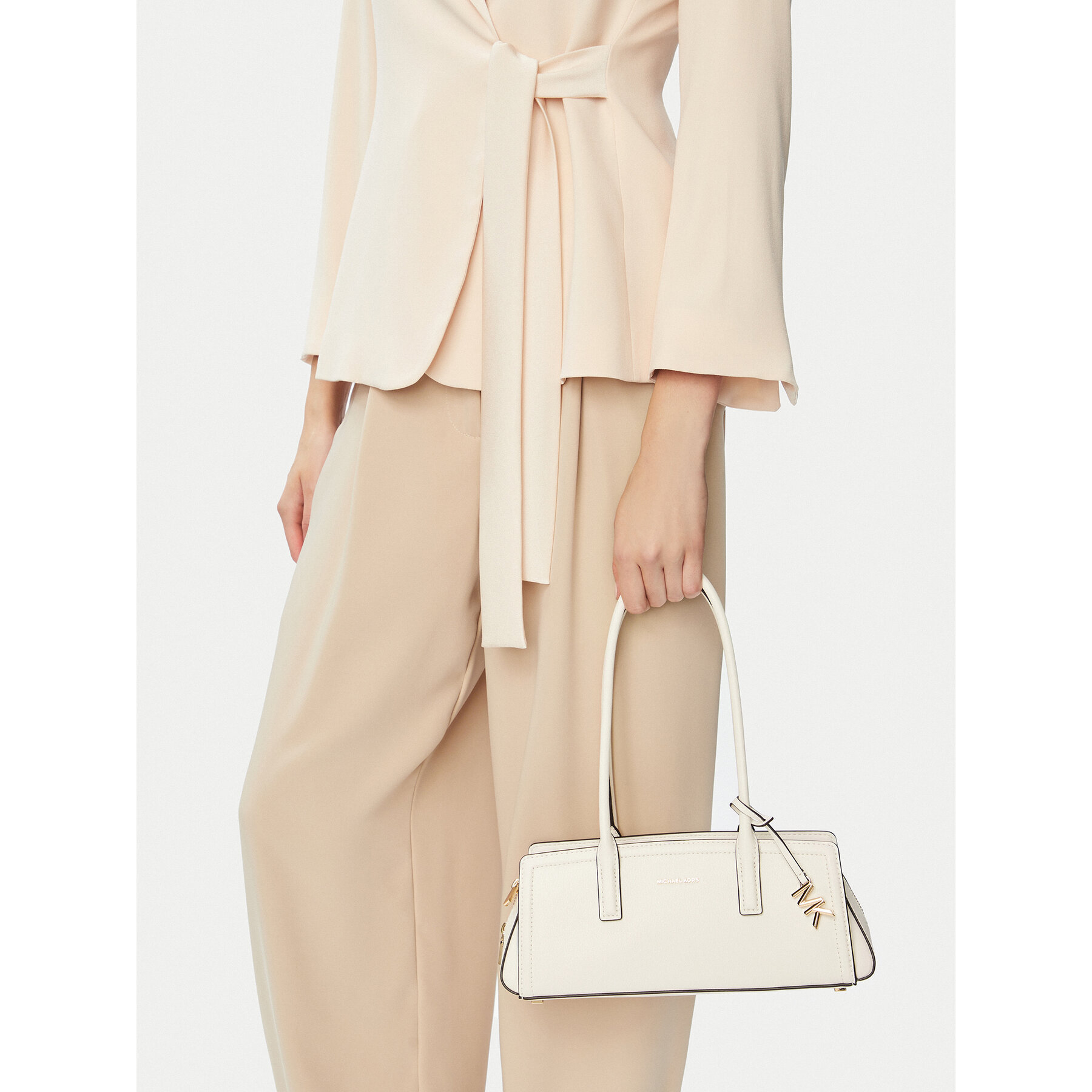 Geantă MICHAEL Michael Kors Laila 30T6G9IT0L Alb