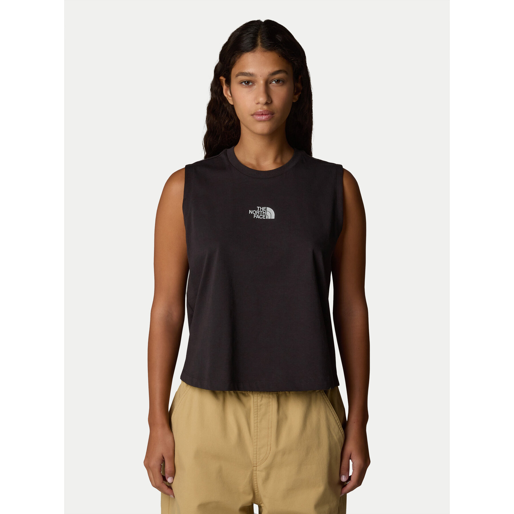 The North Face Τοπ Never Stop NF0A8C3E Μαύρο Relaxed Fit