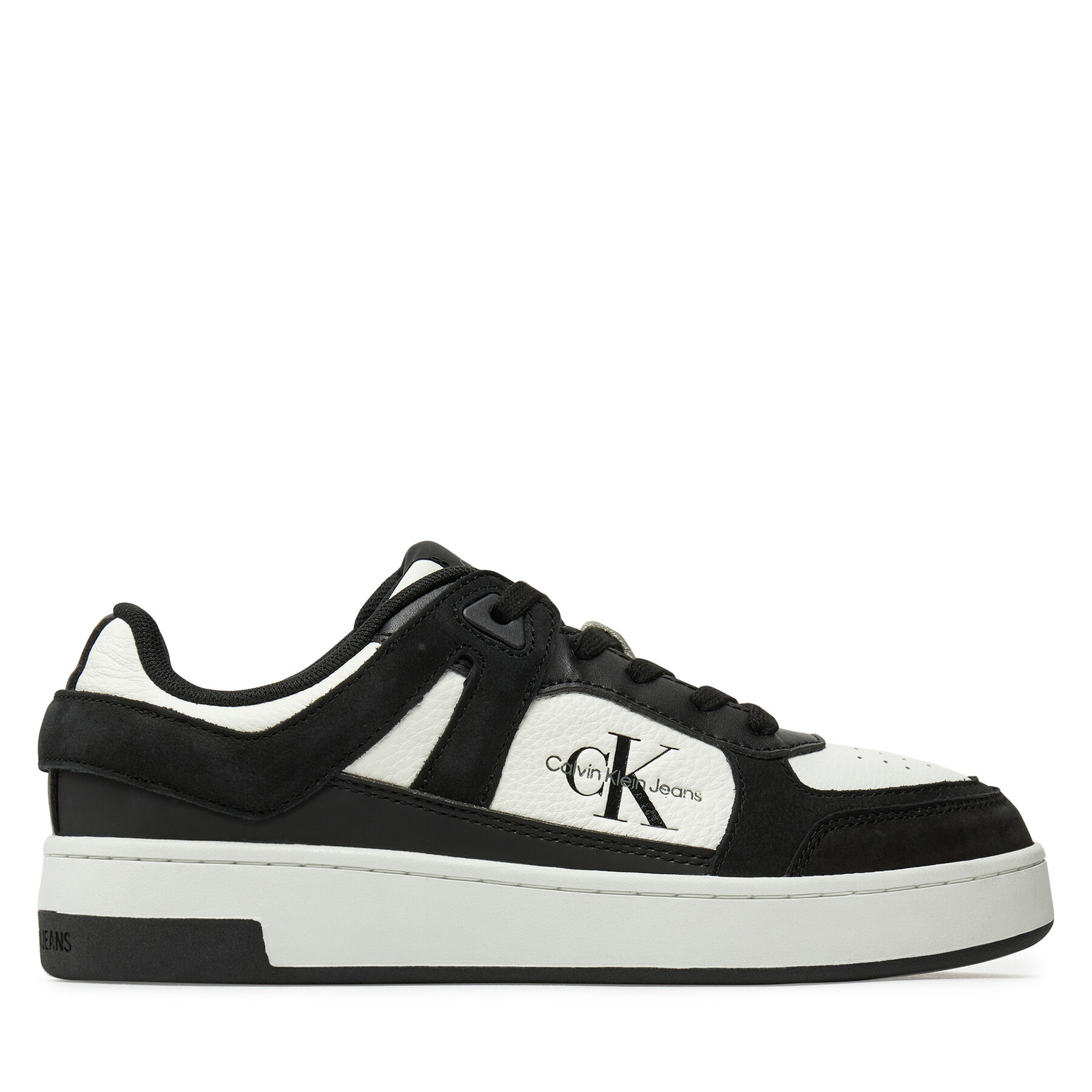 Superge Calvin Klein Jeans Basket Cupsole Low Ml Mix YW0YW01579 Črna