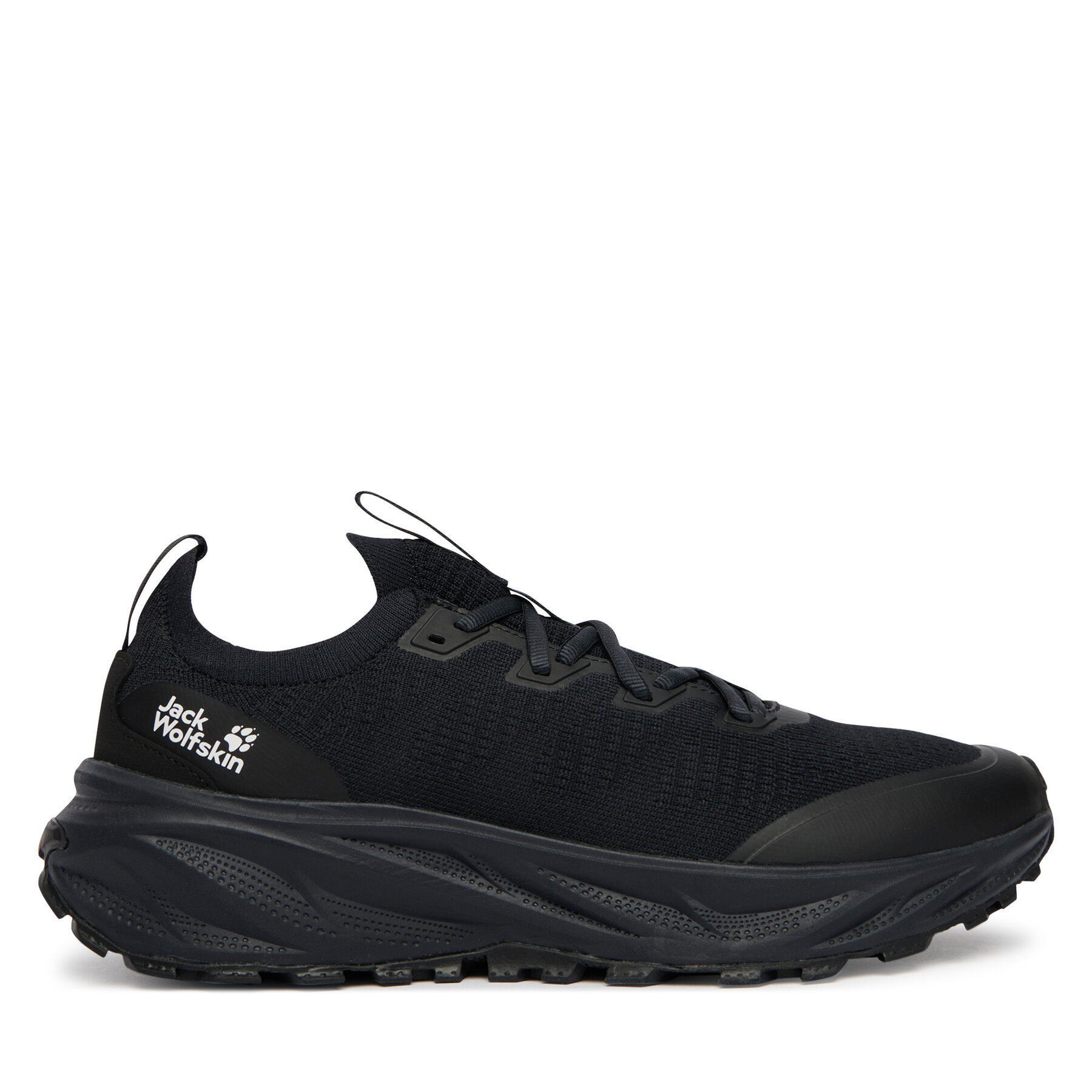 Παπούτσια πεζοπορίας Jack Wolfskin Ps Trail Knit Low A65583 Μαύρο