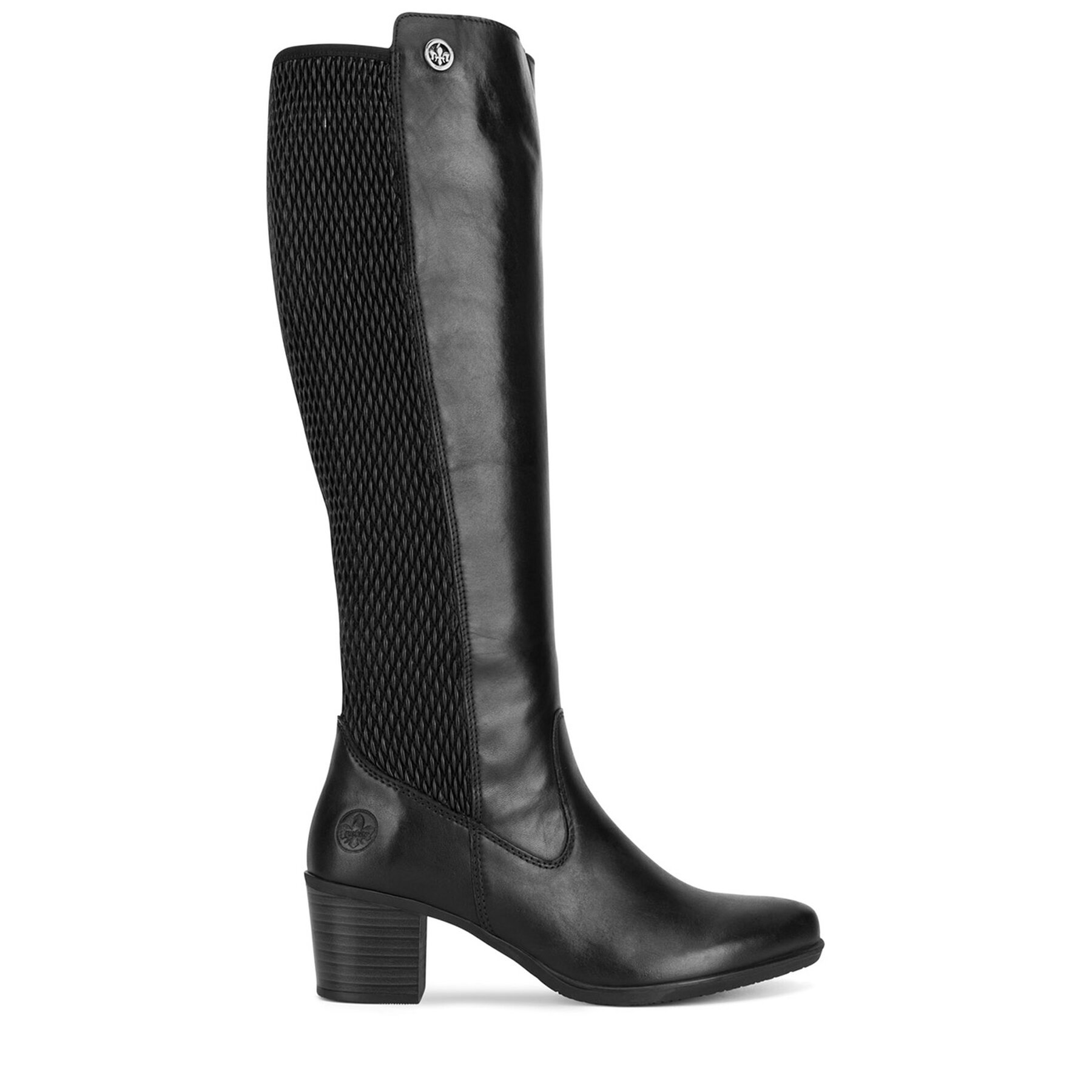 Bottes cavalières Rieker Y2050-00 Noir