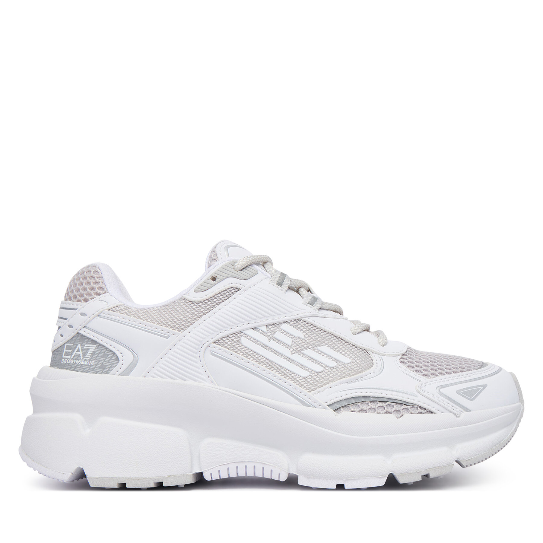 Sneakersy EA7 Emporio Armani 7X000663 AF23619 MZ203 Strieborná