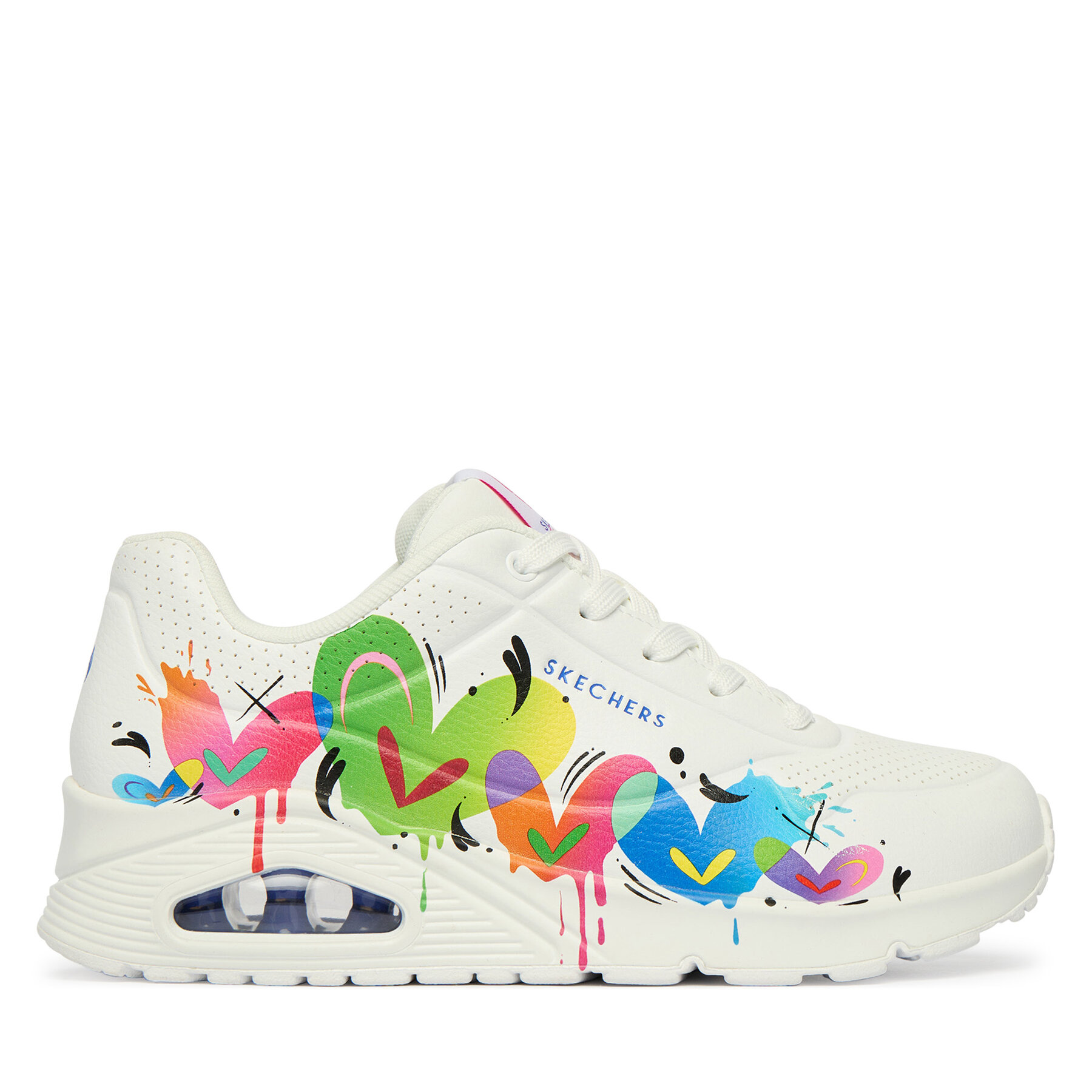 Sneakersy Skechers Jason Naylor: Uno - Open Your Heart 190008/WMLT Biela