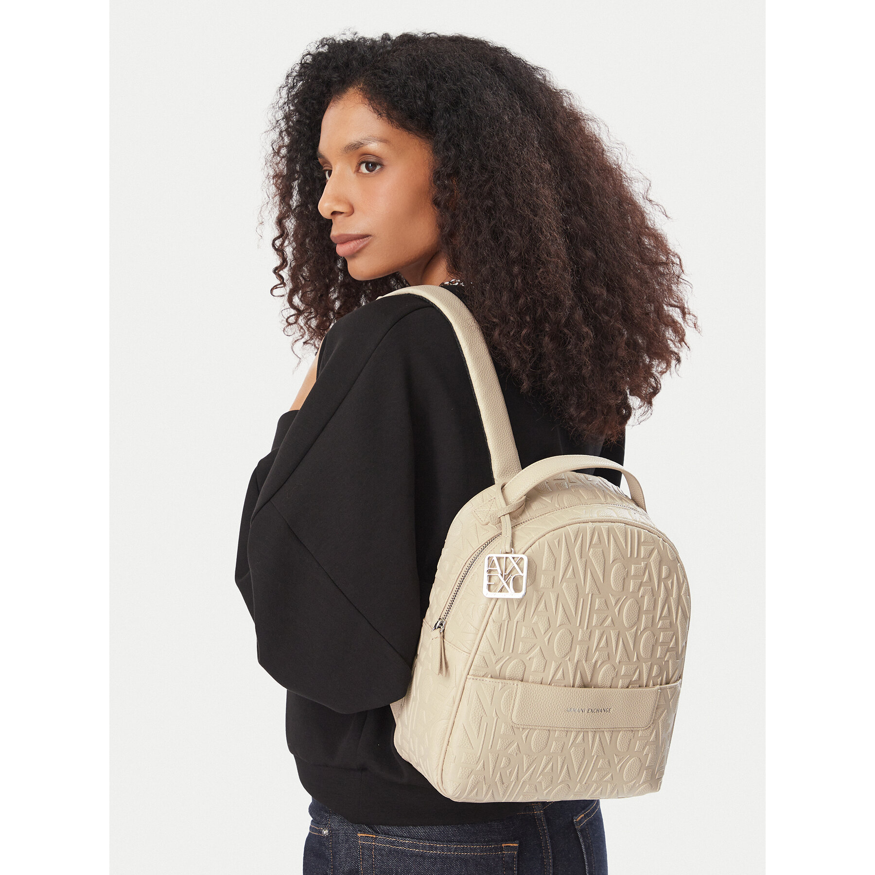 Rucsac Armani Exchange XW002234 AF15774 U6208 Bej