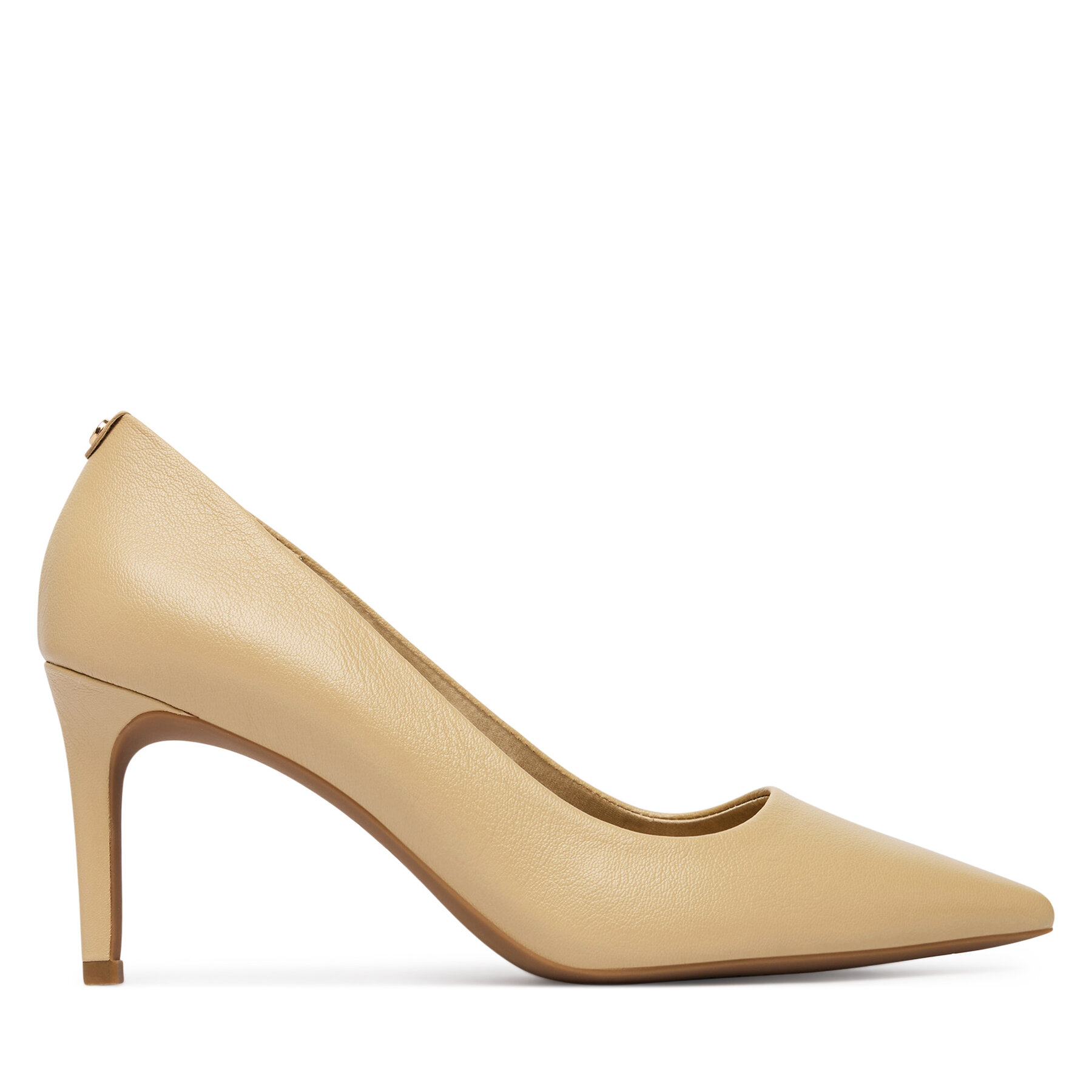 Pantofi cu toc subțire MICHAEL Michael Kors Alina 40T6HNMP1L Bej