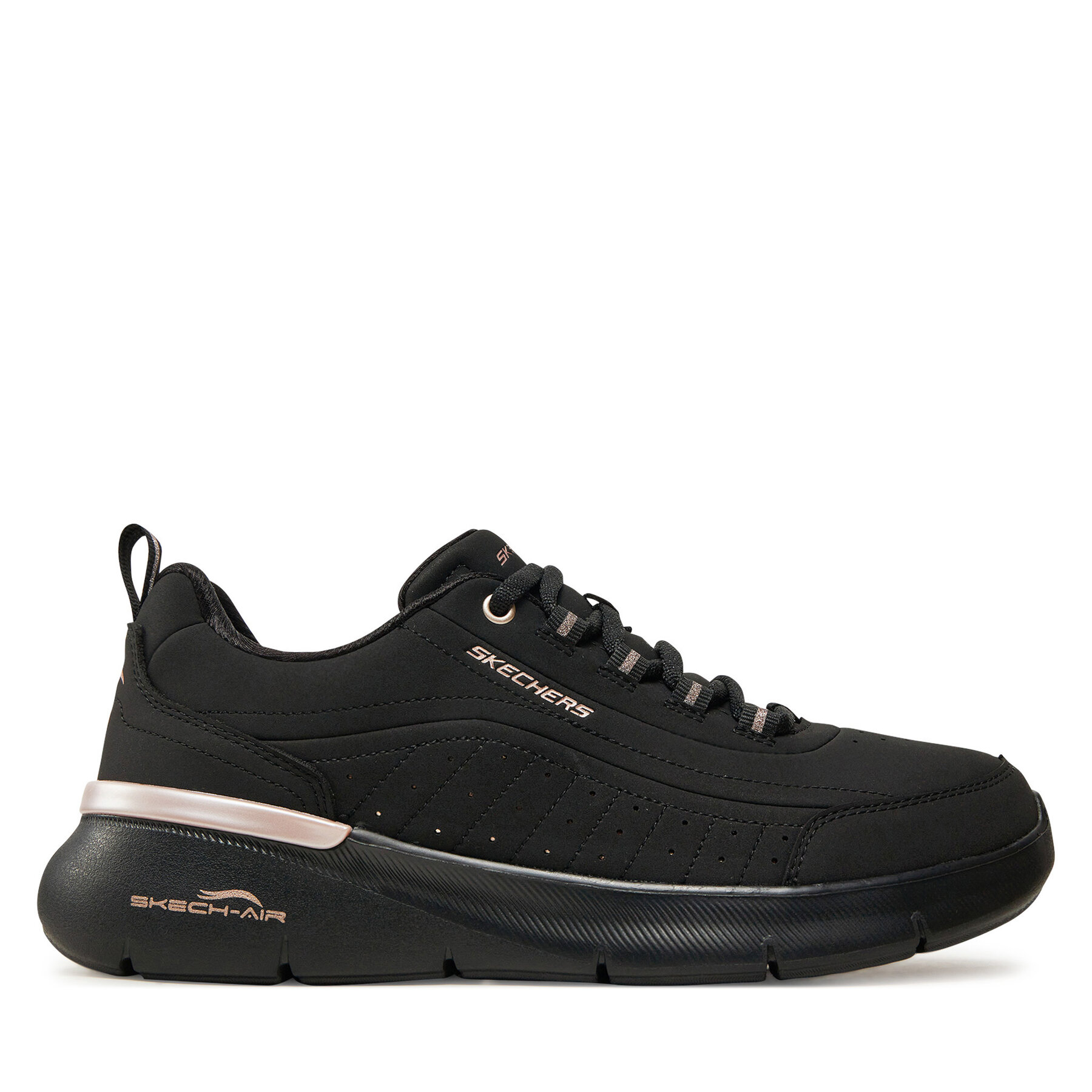 Damskie Sneakersy Skechers, Rozmiar 37 Czarny 150373/BKRG