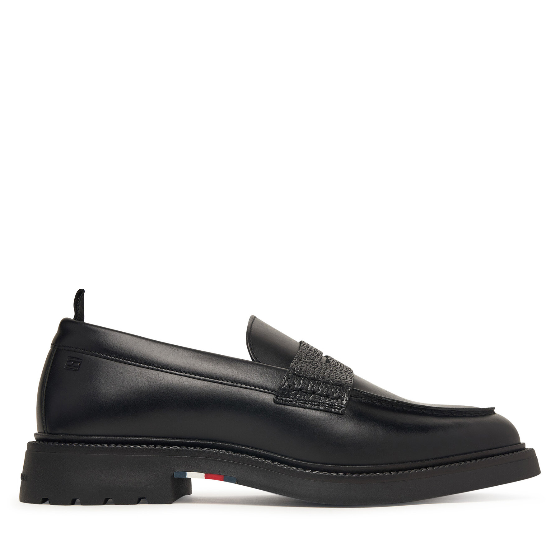 Loafers Tommy Hilfiger Corporate Casual FM0FM05968 Čierna