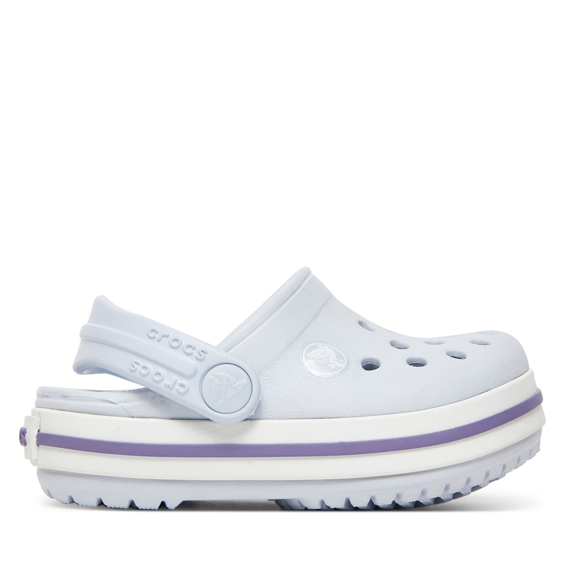 Crocs Dievča Šľapky, Rozmer: 19_20, Sivá, Crocband Clog T 207005