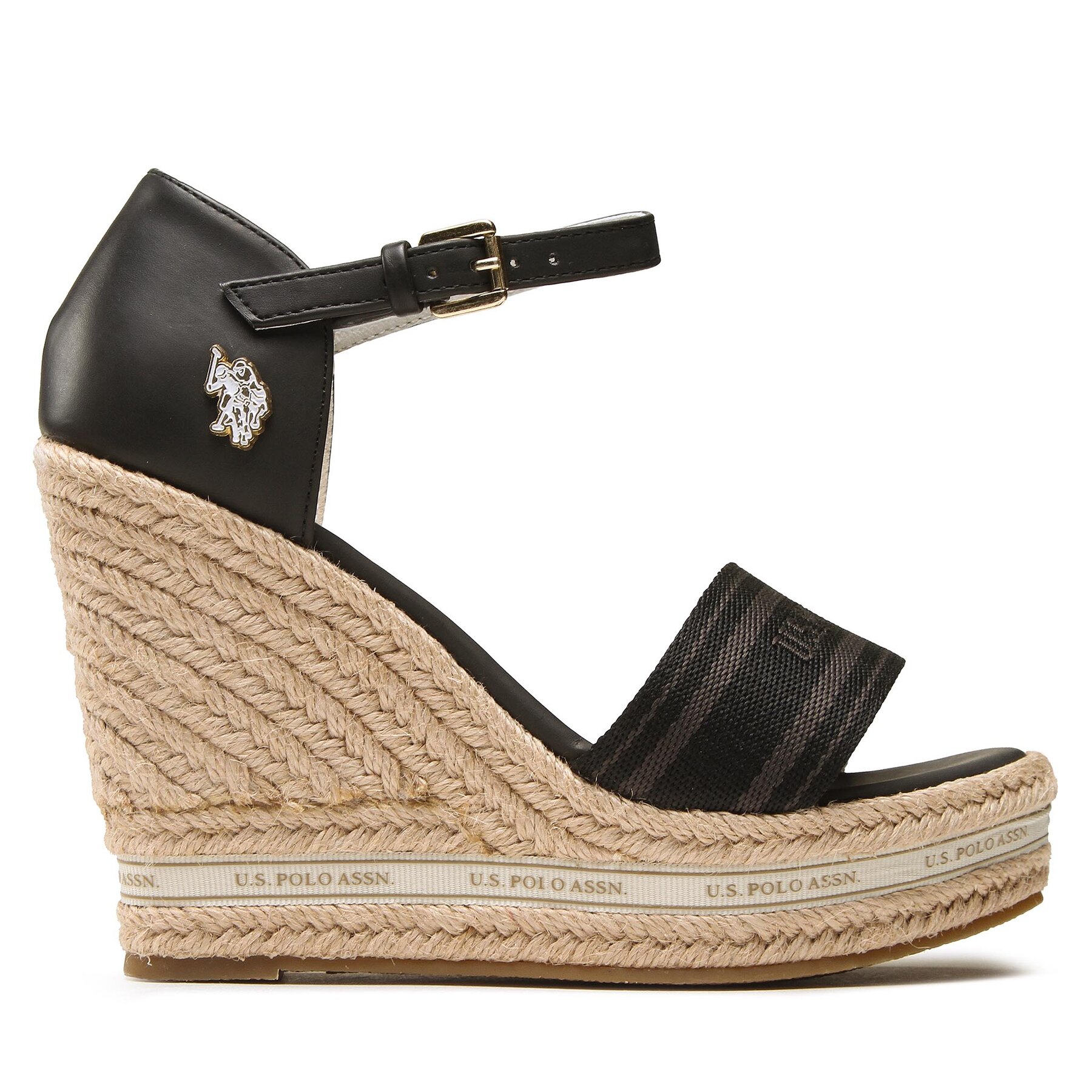 Espadrile U.S. Polo Assn. Aylin AYLIN009 Črna