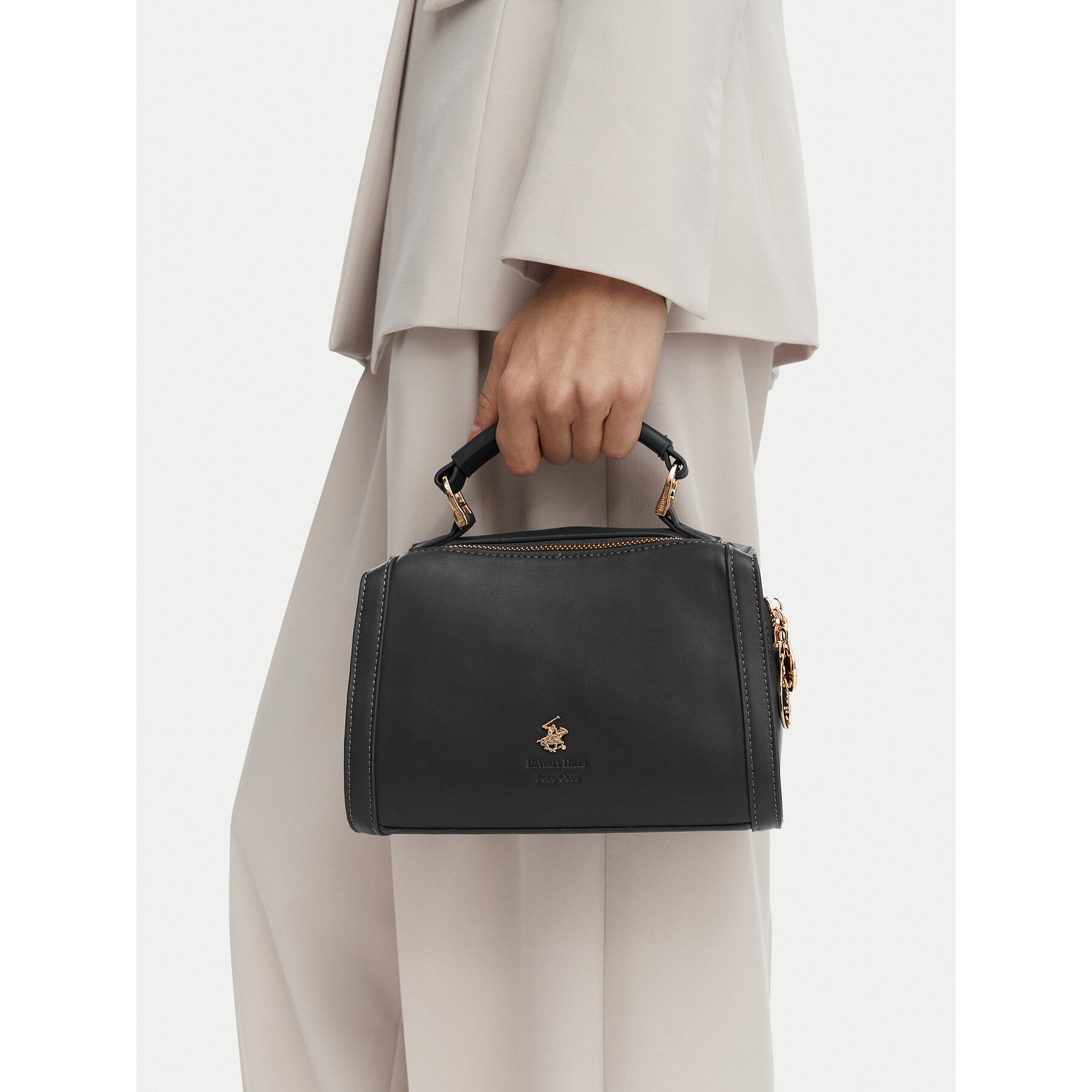 Дамска чанта Beverly Hills Polo Club EO-BHPC-C-019-10 Тъмносив