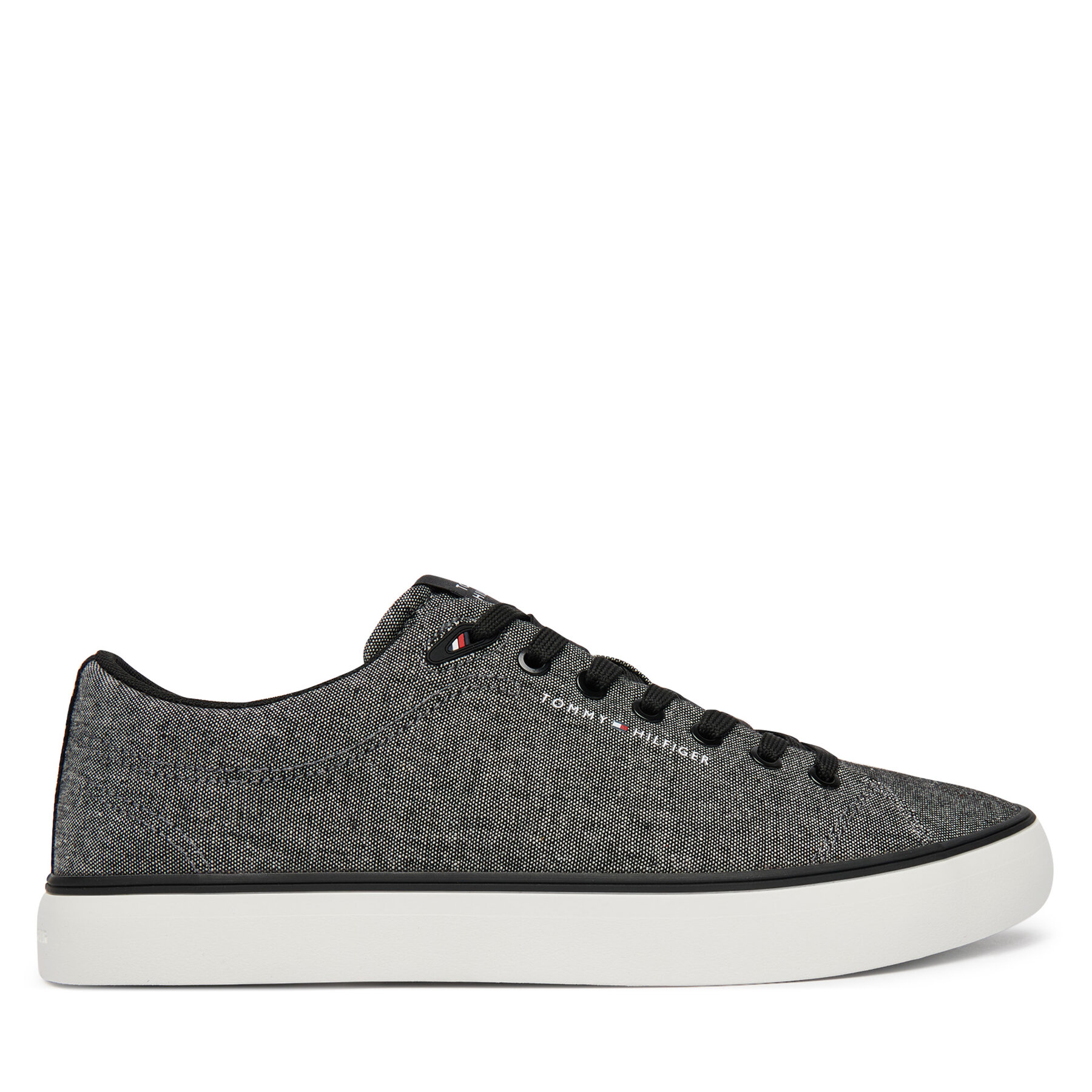 Scarpe Sportive Tommy Hilfiger Th Hi Vulc Core Low Chambray FM0FM05818 Grigio