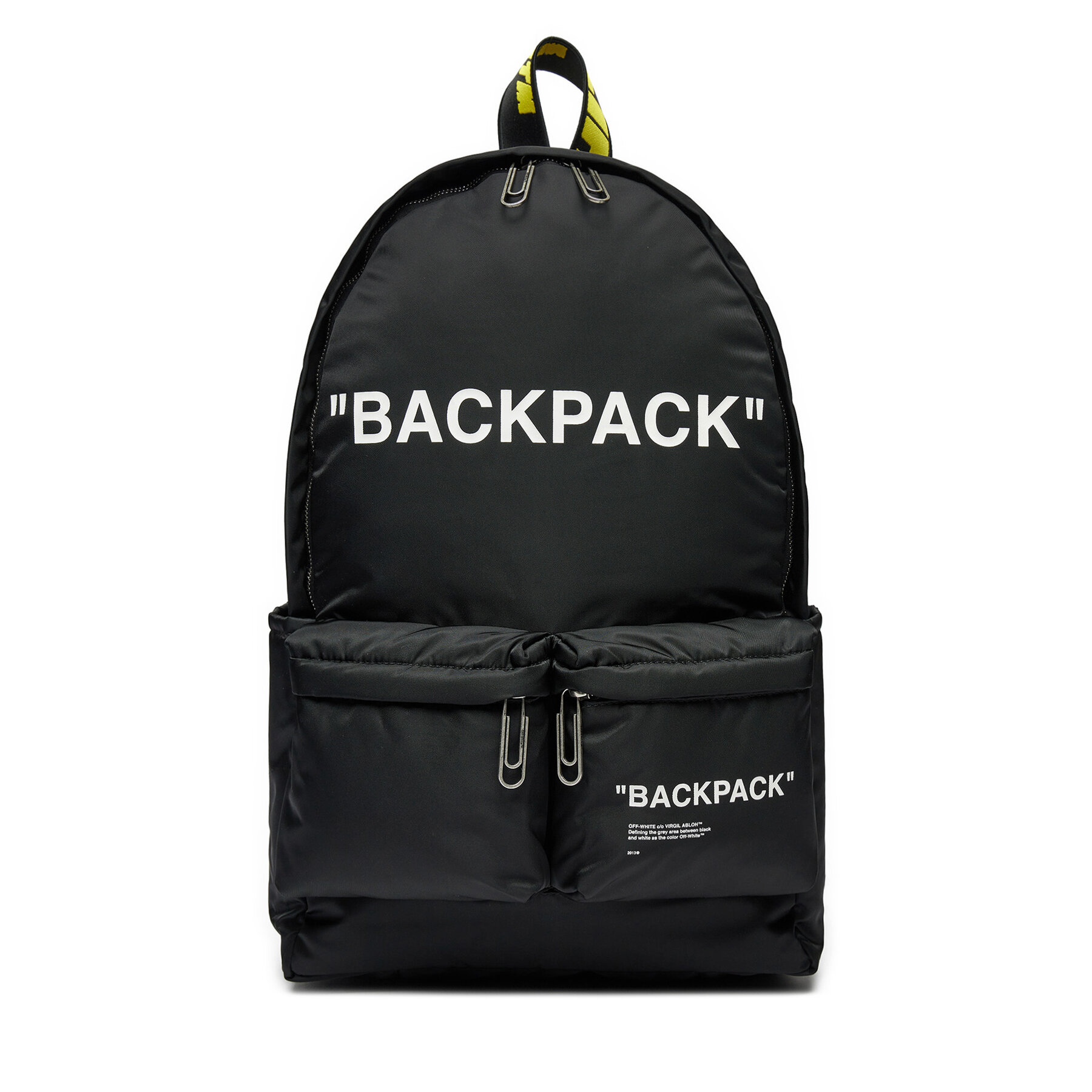 Rucksack Off-White OMNB003F22FAB0041001 Schwarz
