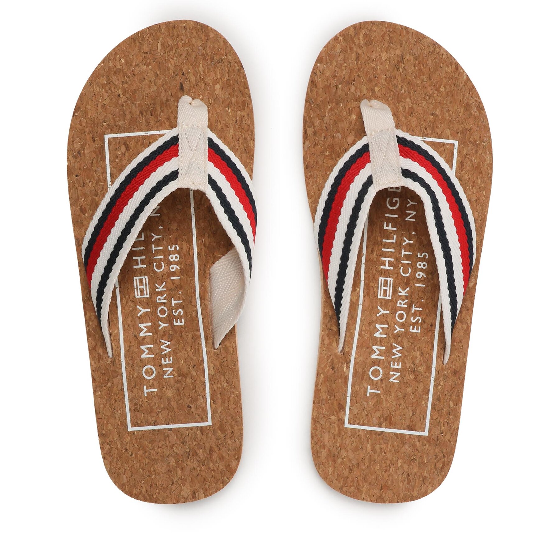 Pánske Žabky Tommy Hilfiger, Rozmer: 41, Béžová, Cork Beach Sandal FM0FM04475