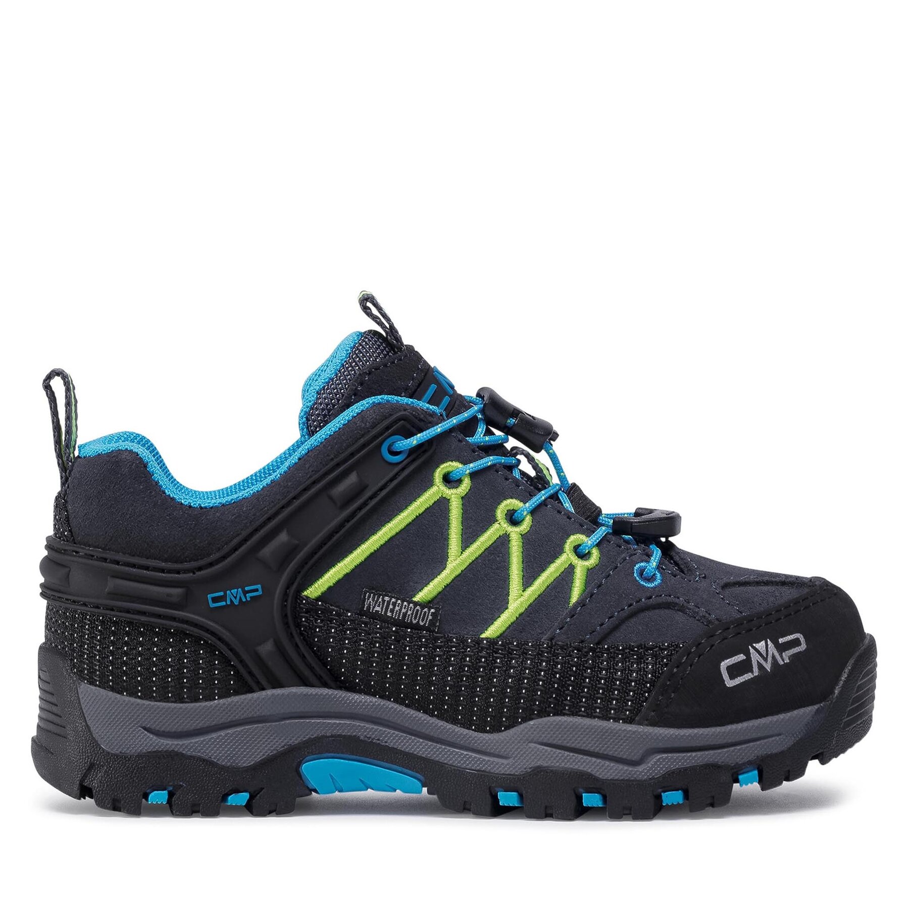 Pārgājienu apavi CMP Kids Rigel Low Trekking Shoes Wp 3Q13244 Tumši zils