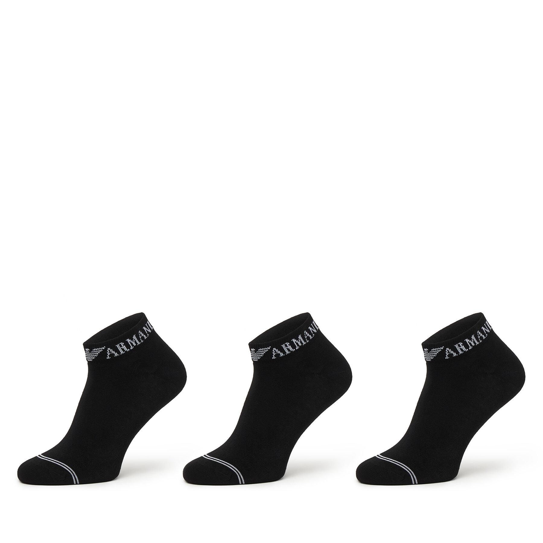 Calzini corti Emporio Armani Underwear EW000584 AF20515 MC215 Nero