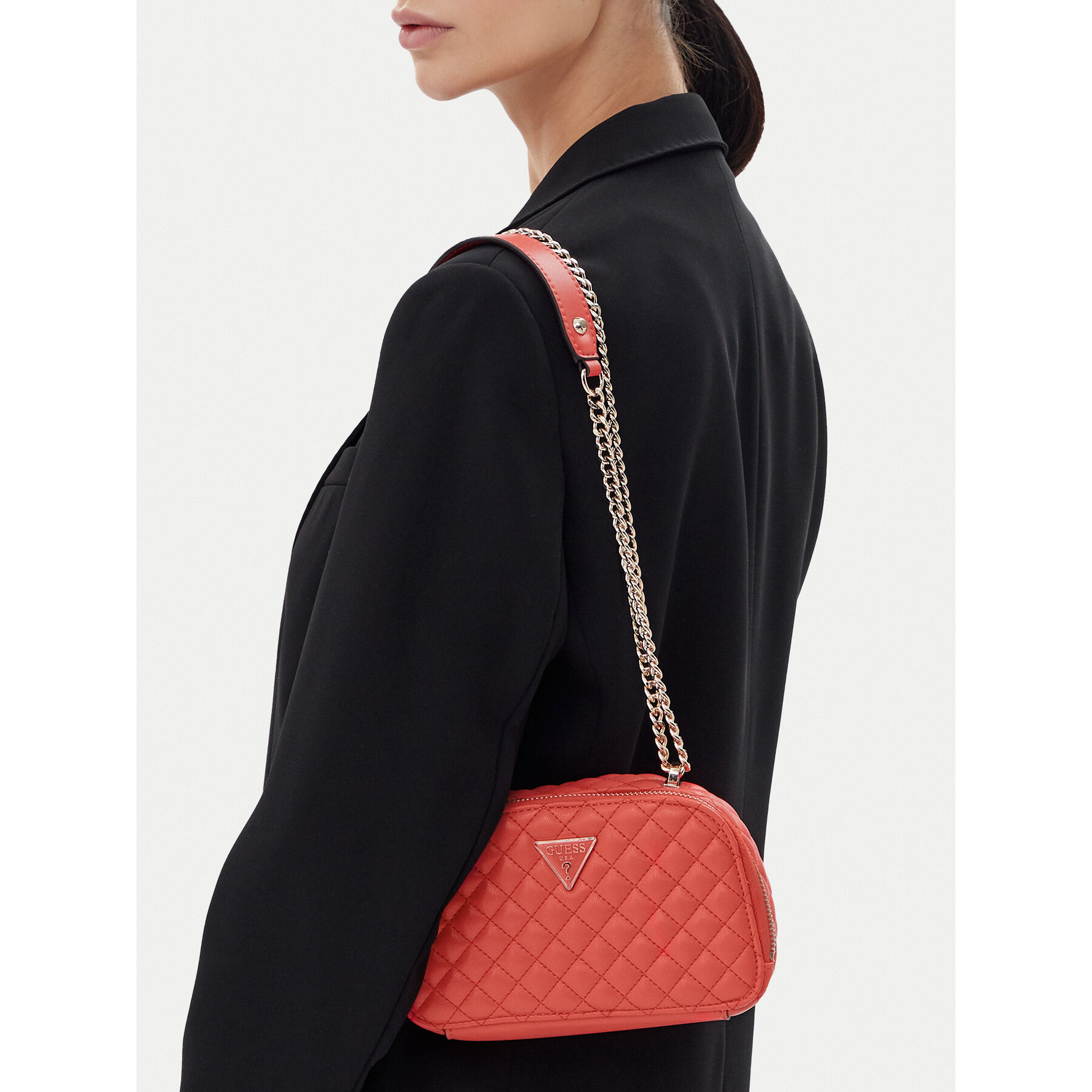 Дамска чанта Guess HWEQG954174 Коралов