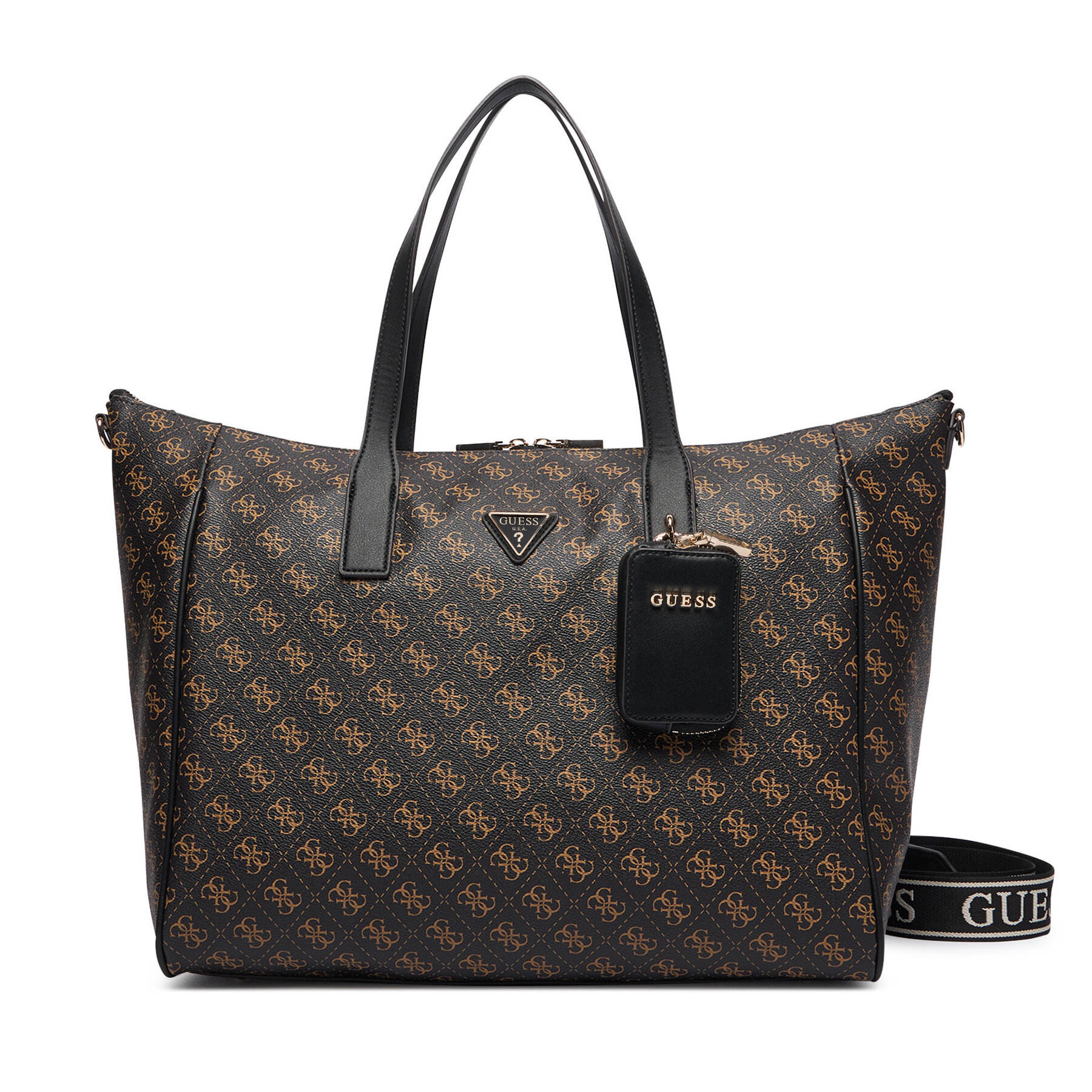 Guess Handtasche Latona TWHQ92 11017 Schwarz