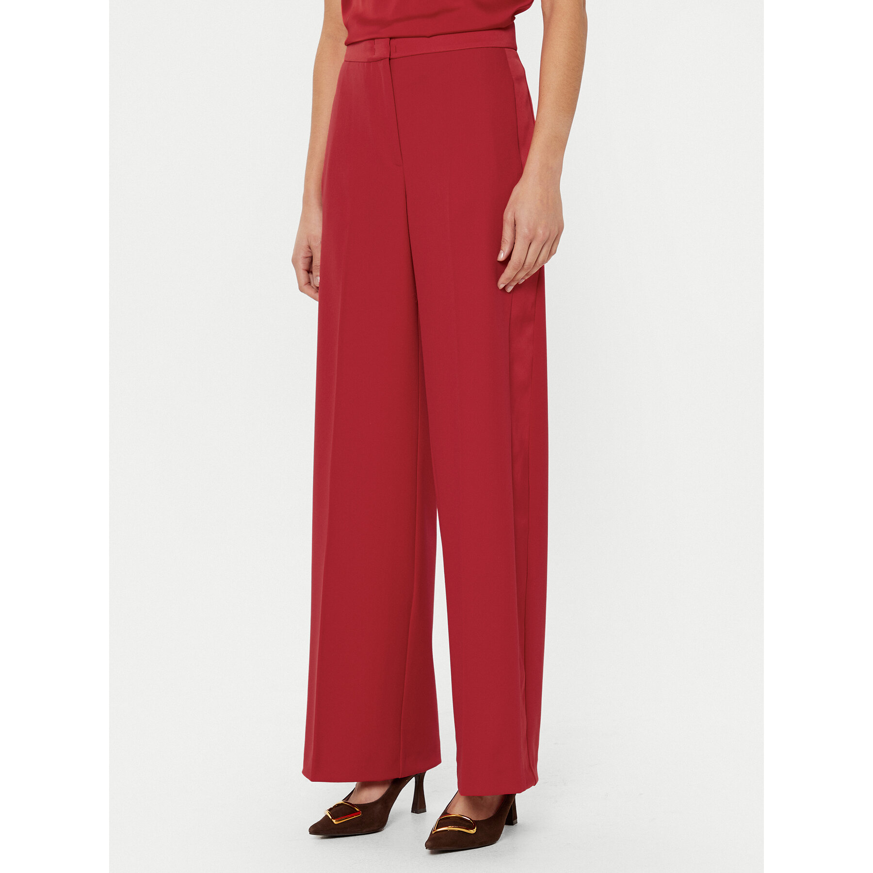 MAX&Co. Stoffhose 2516131041200 Rot Regular Fit
