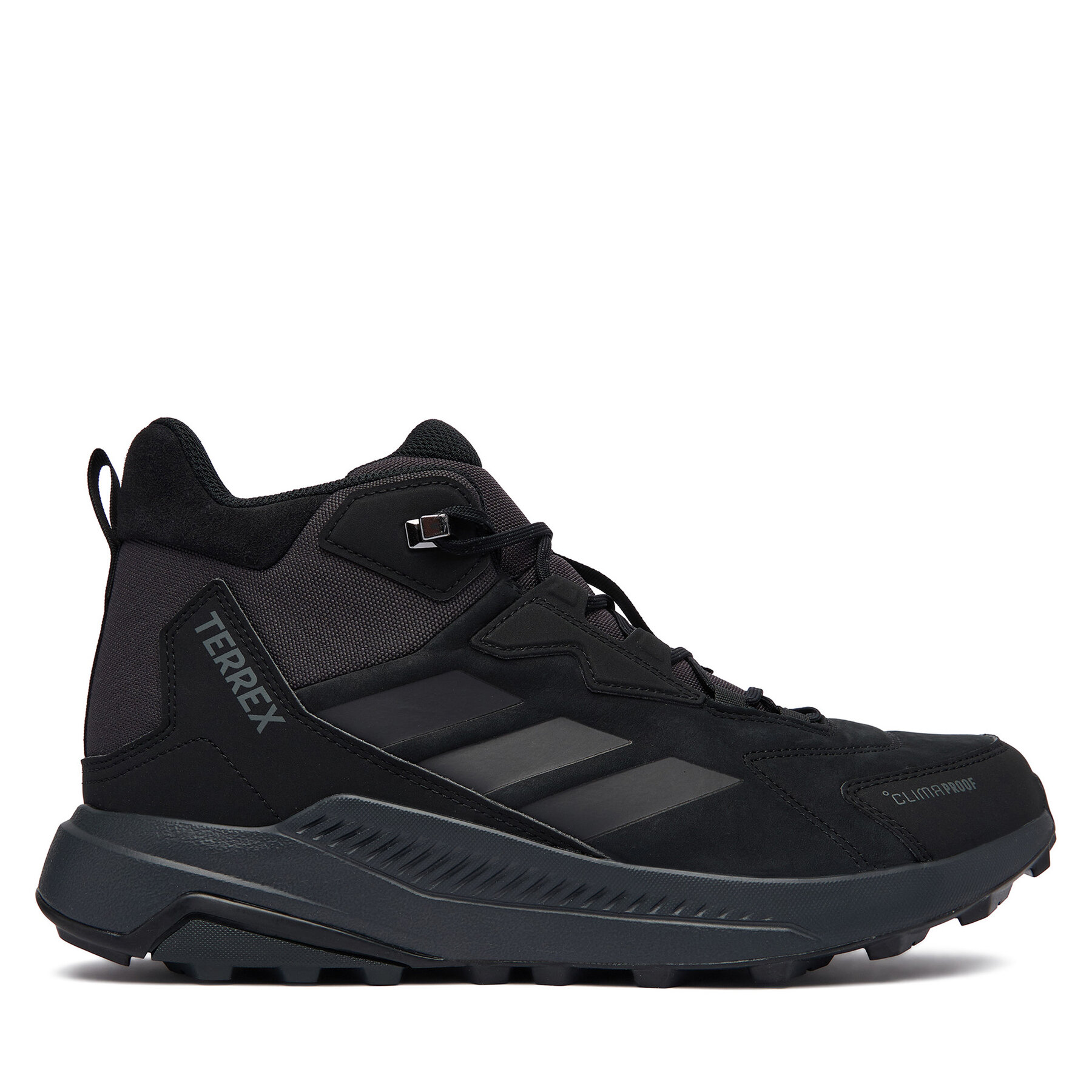 Trekking čevlji adidas Terrex Anylander Leather Mid Climaproof Hiking Shoes KH8875 Črna