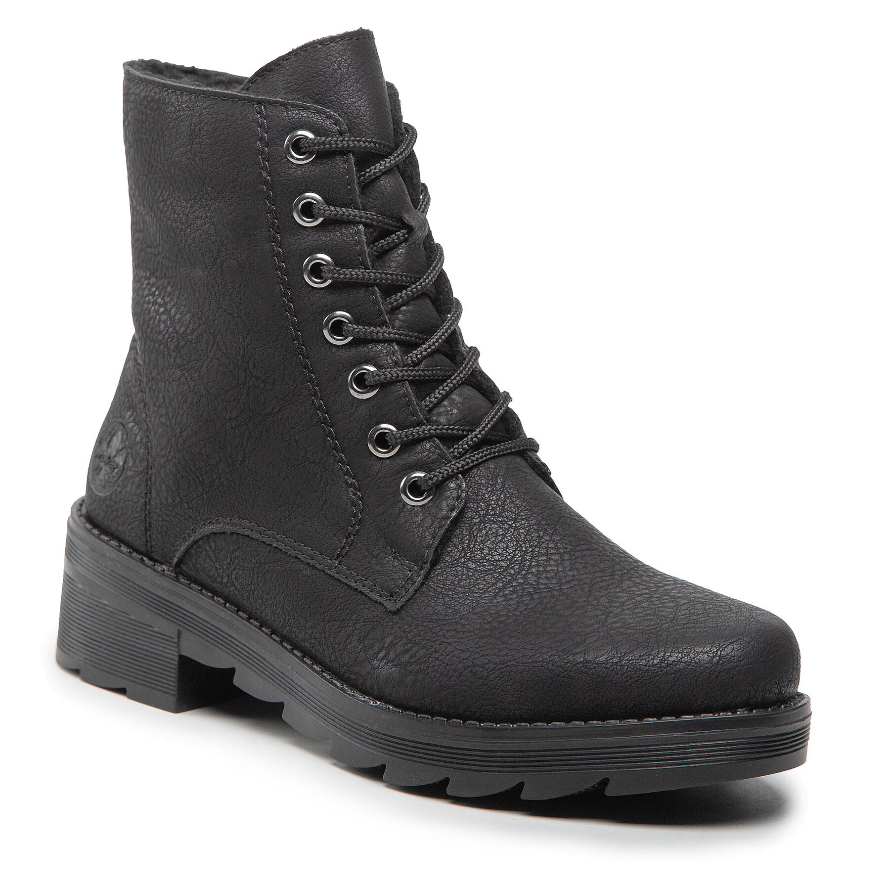 Botine Rieker X0510-00 Schwarz