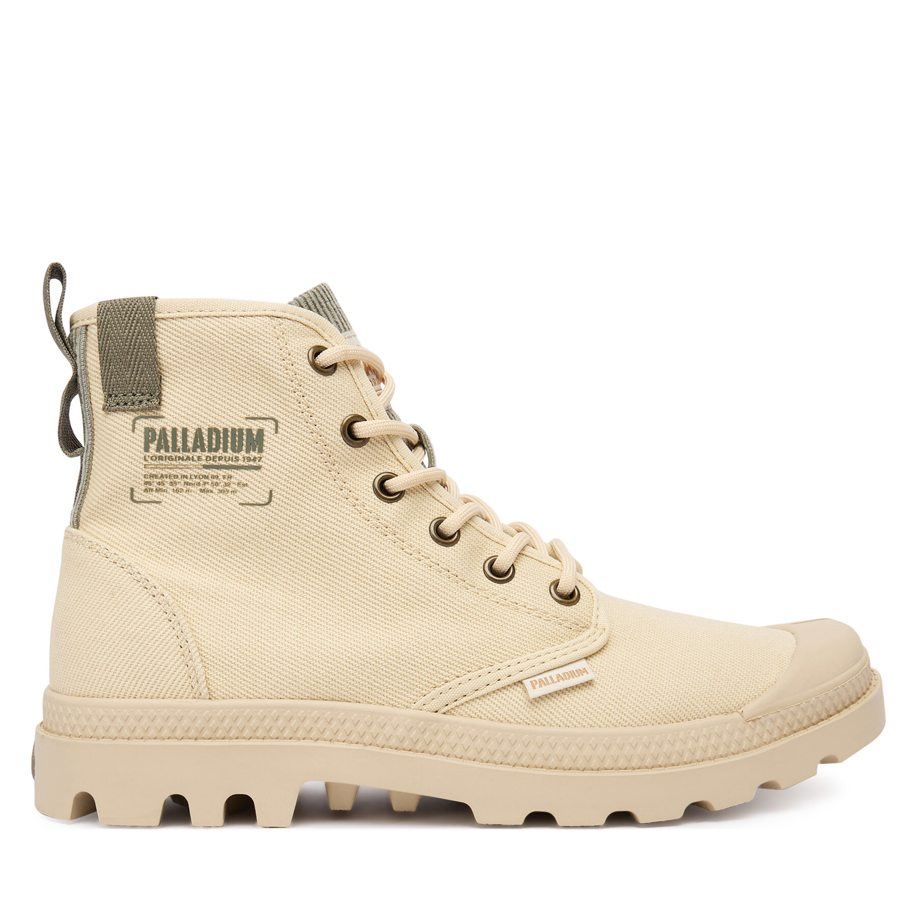 Palladium Unisex Outdoorová obuv, Rozmer: 43, Béžová, Pampa Michigan 79496-210-M