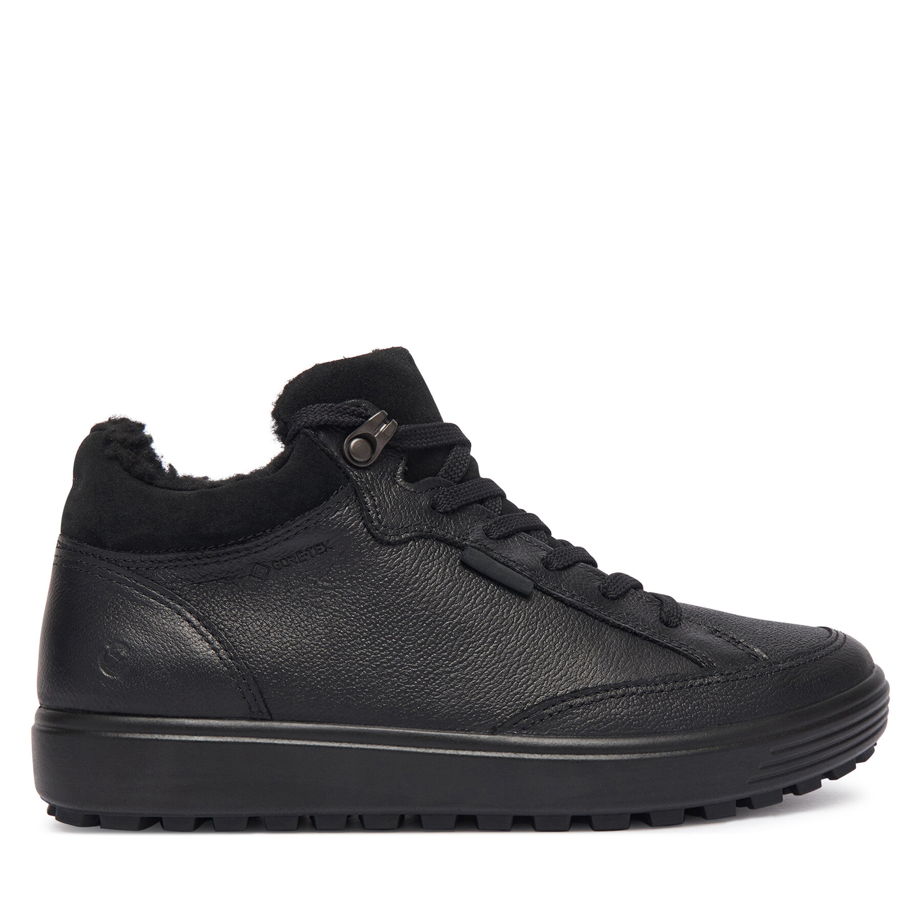 Šnurovacia obuv ECCO Soft 7 Tred GORE-TEX 45049301001 Čierna