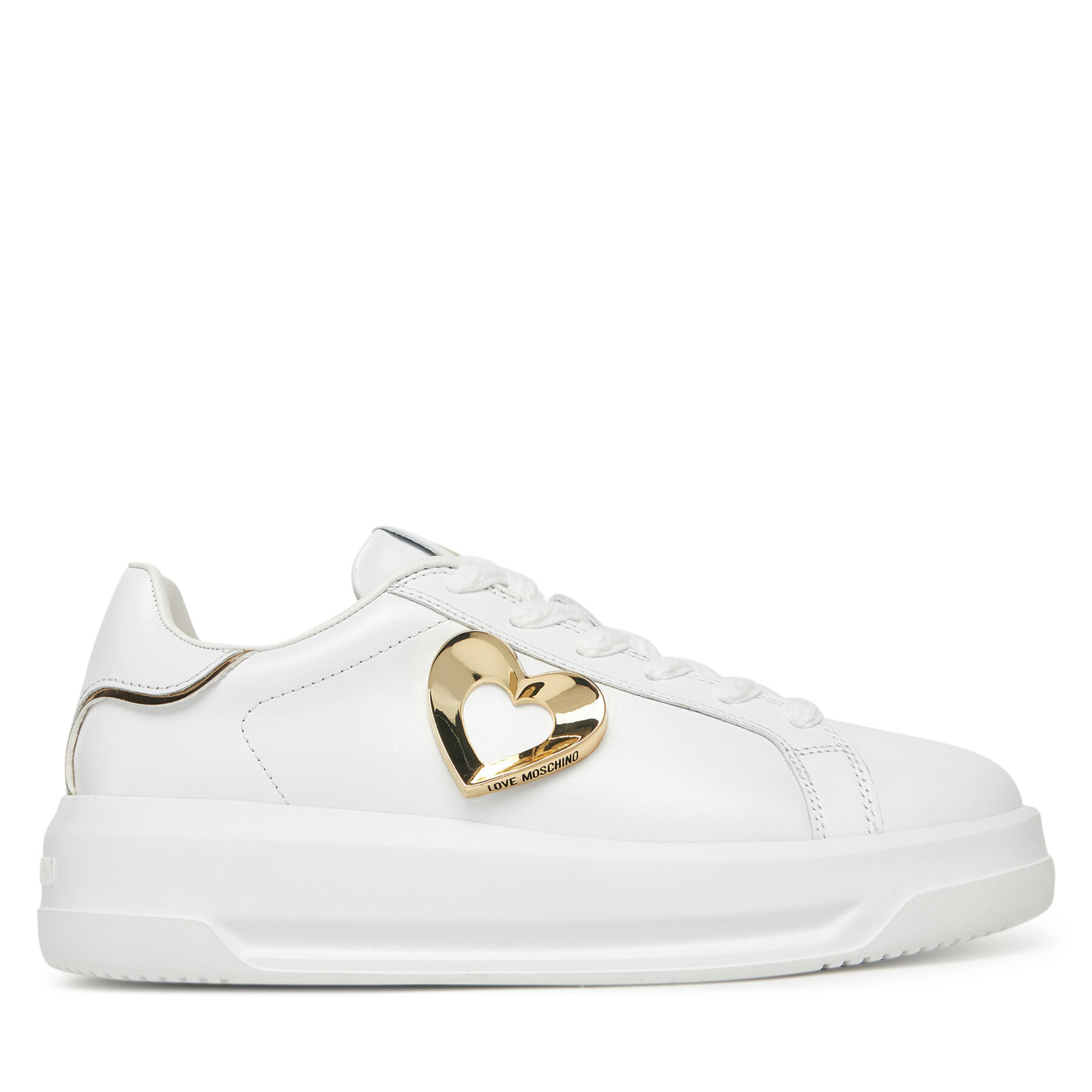Damskie Sneakersy LOVE MOSCHINO, Rozmiar 40 Biały JA15545G0MIA610A