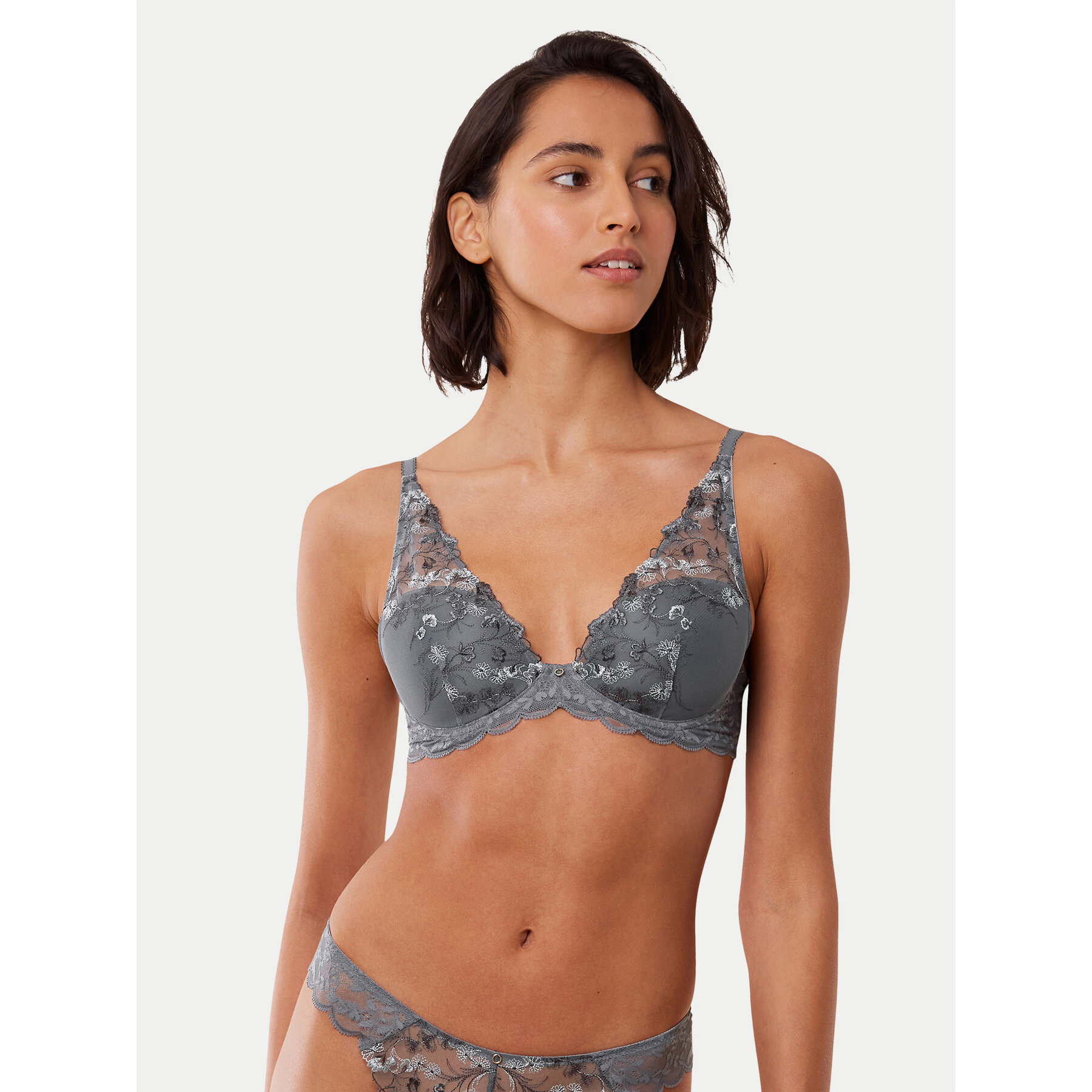Triumph Reggiseno con ferretto Sensual Spotlight 10219831 Grigio