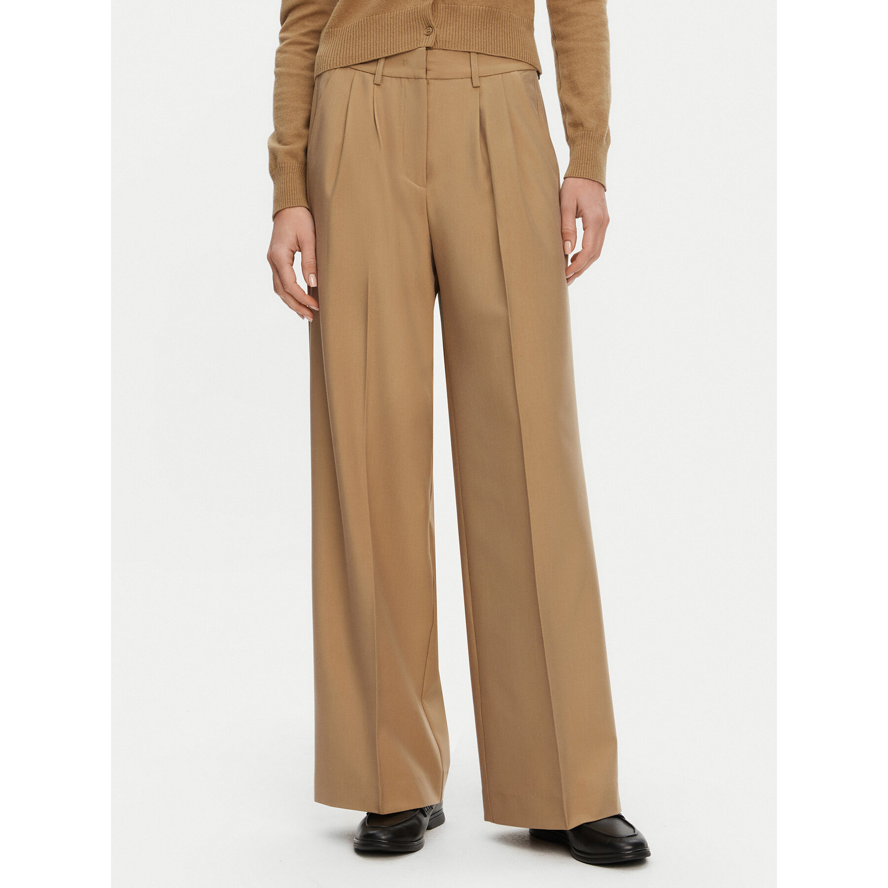 2NDDAY Palazzohose Mille 2252162151 Beige Wide Leg