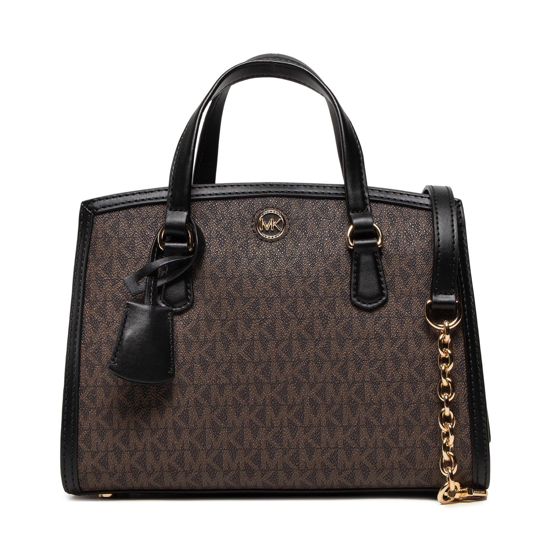 Kabelka MICHAEL Michael Kors Chantal 30F2G7CM1B Hnědá