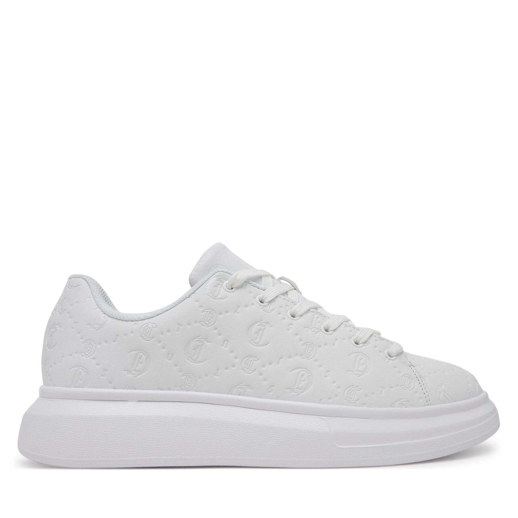 Sneakers Just Cavalli 78QA3SBE ZSC31 Alb