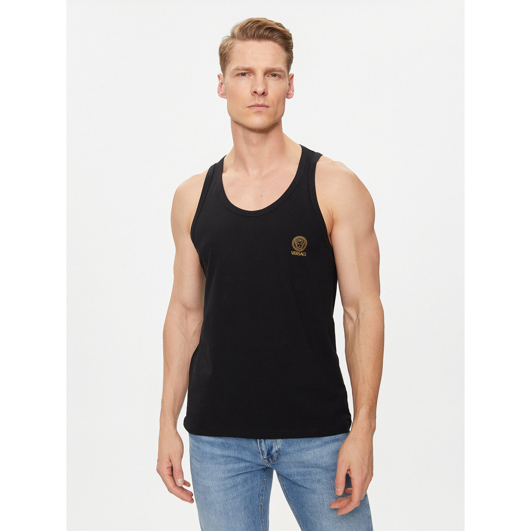 Versace Smanicato Medusa AUU01012 Nero Regular Fit