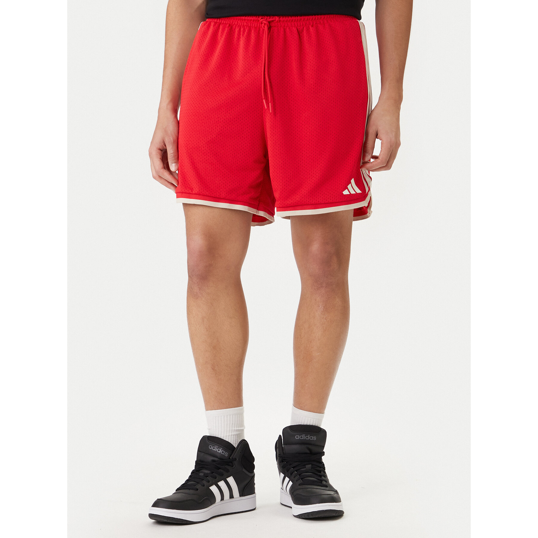 adidas Sportshorts Stadium JZ6857 Rot Regular Fit