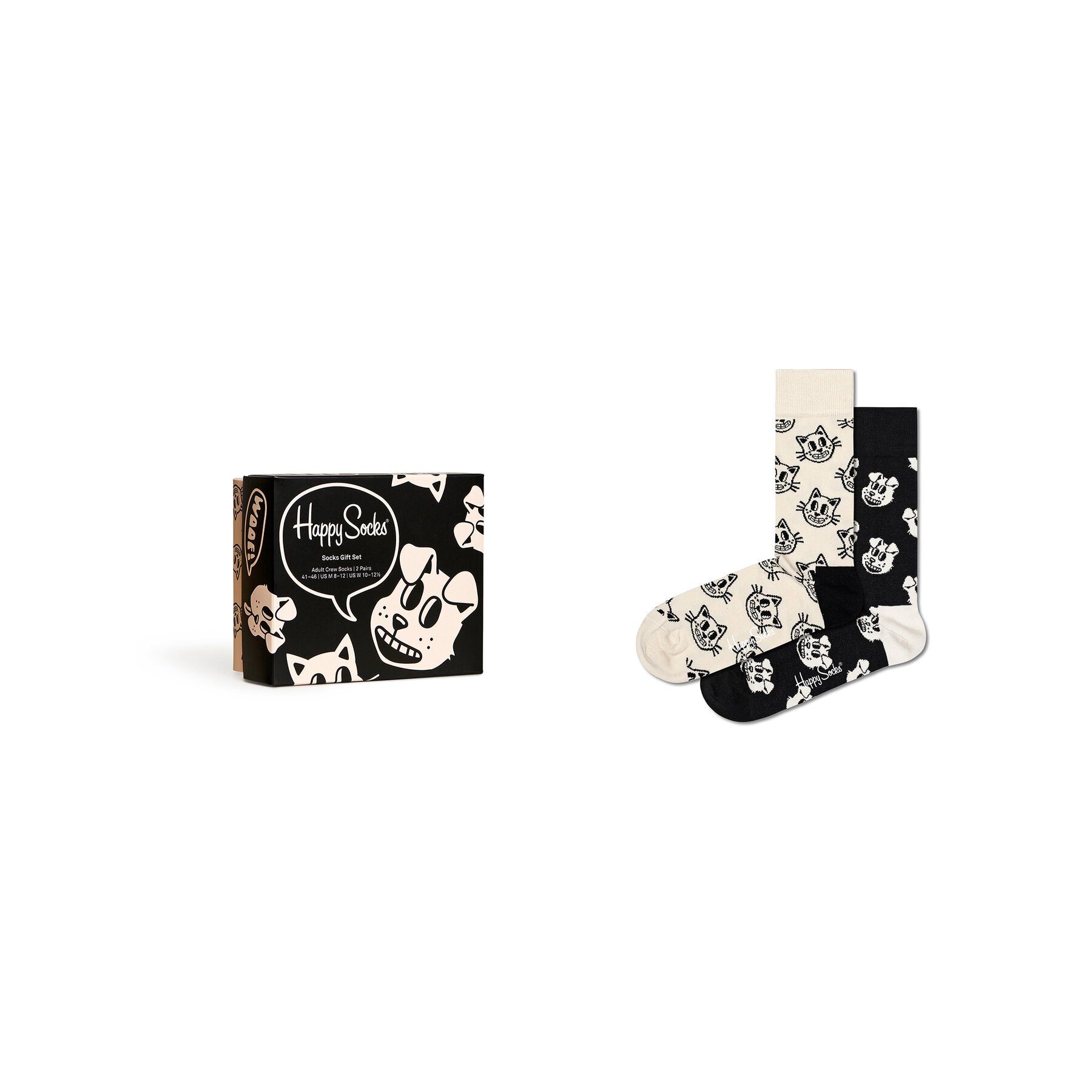 

Набір з 2 пар високих шкарпеток unisex Happy Socks XPTS02-9100 Кольоровий