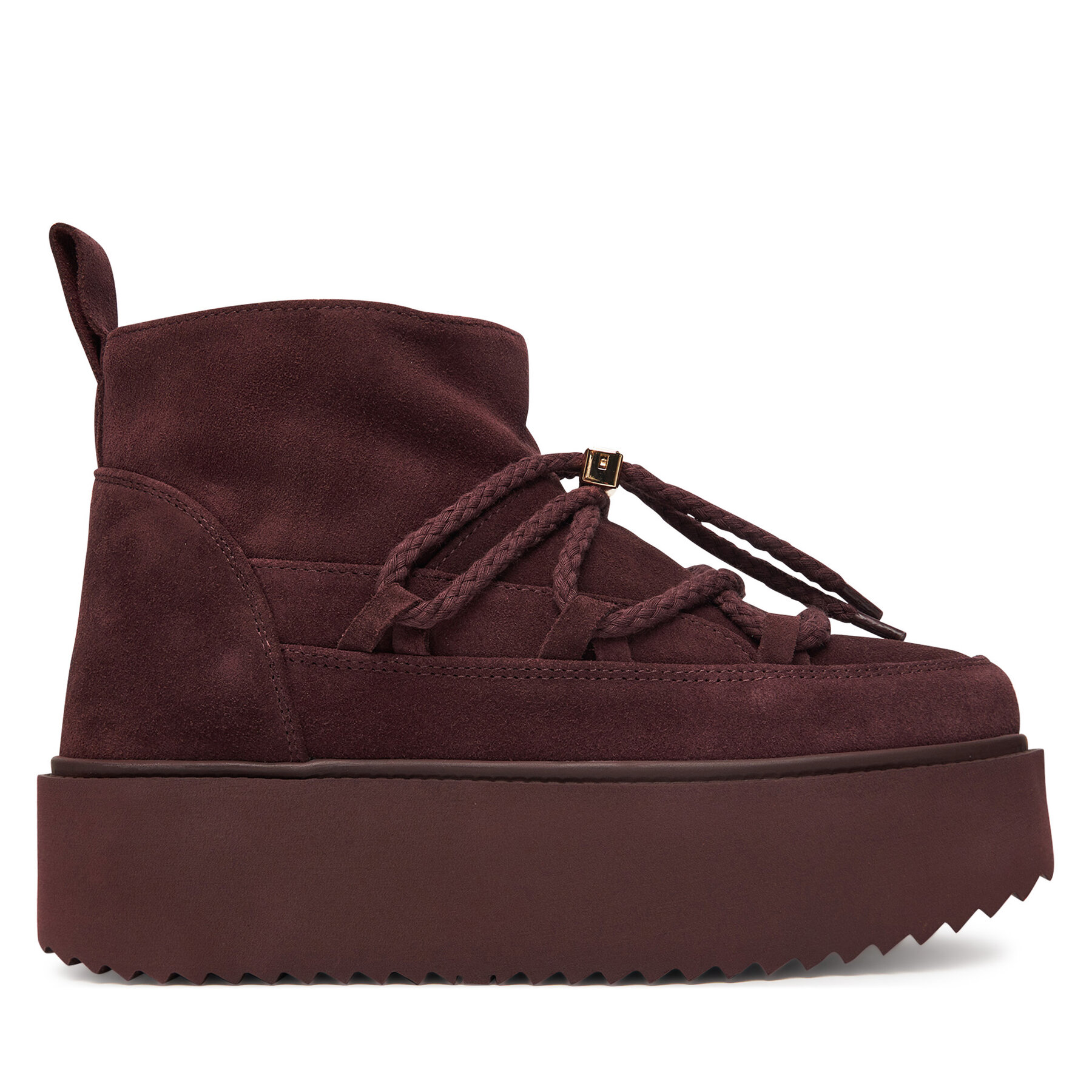 Cizme de zăpadă Inuikii Classic Low Platform 75204-004 Vișiniu