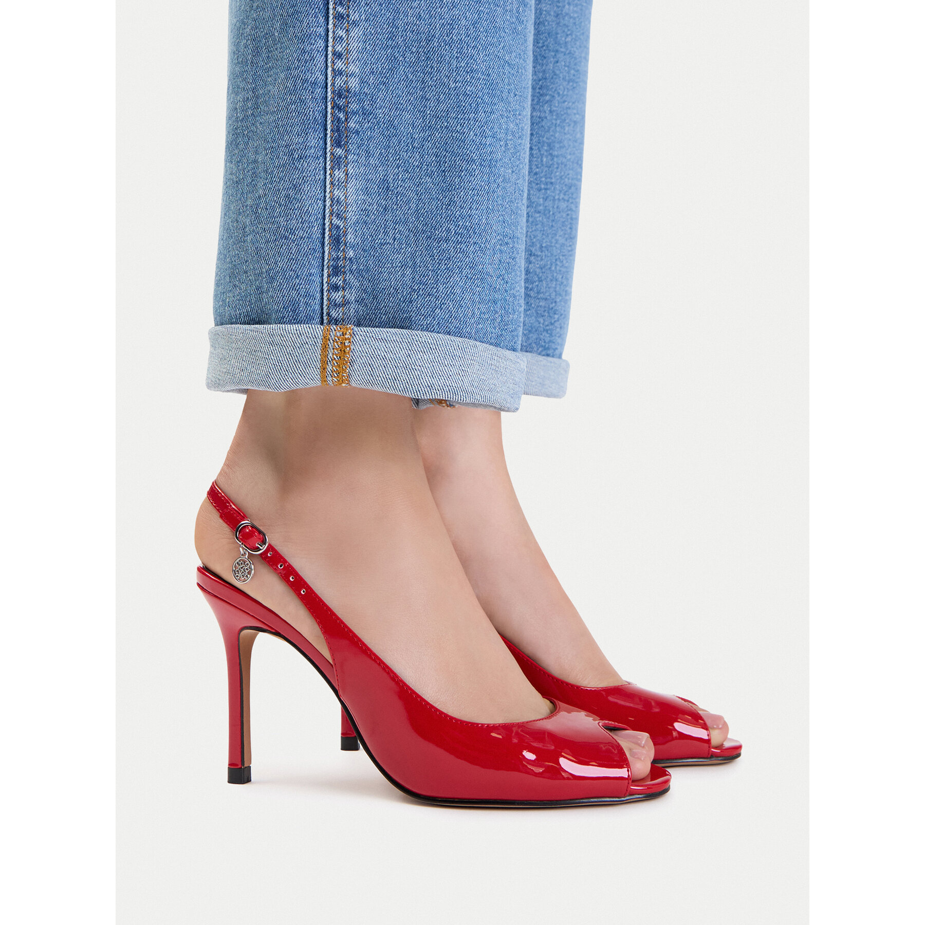 Сандали Nine West EO-TS6376-01 Тъмночервен