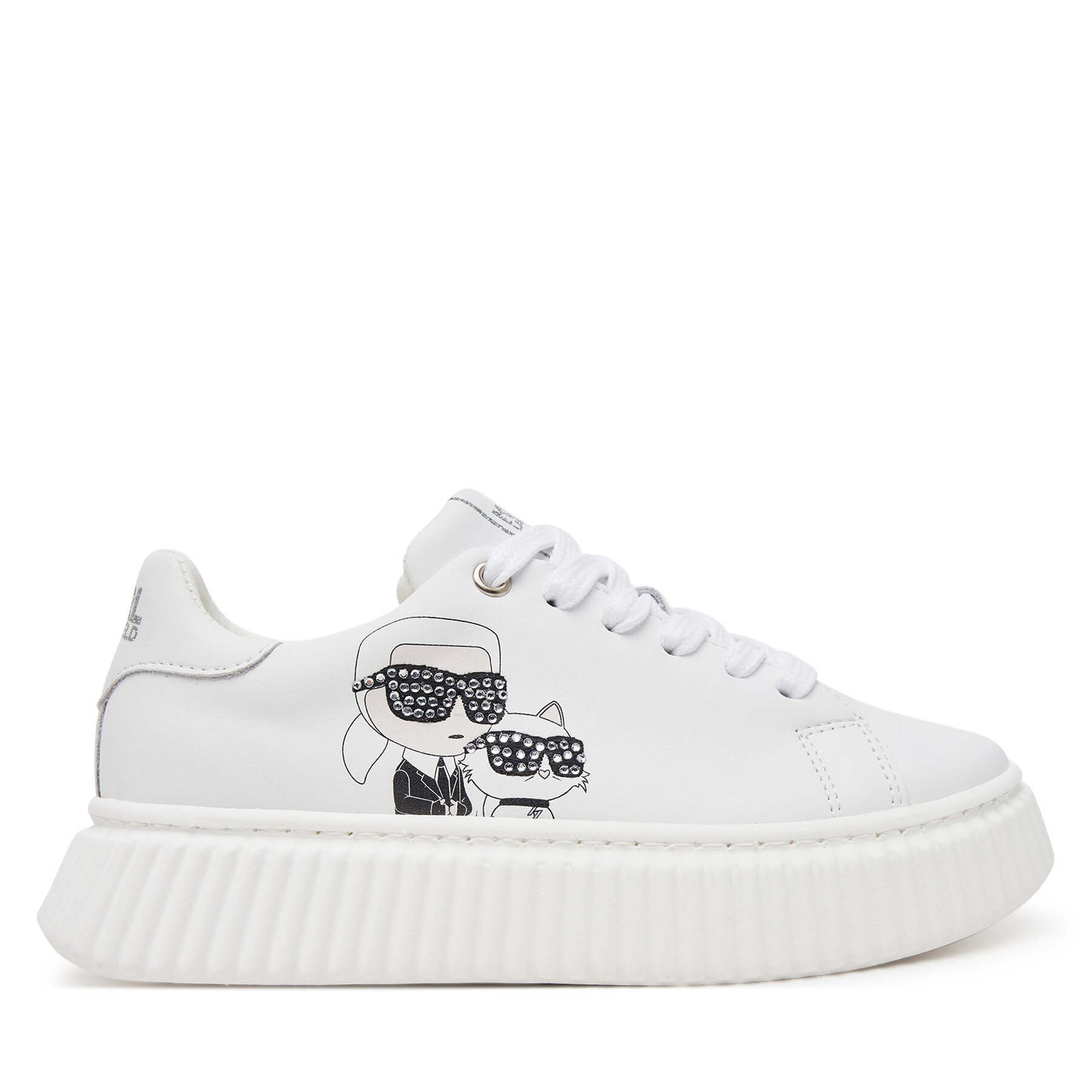 Sneakers Karl Lagerfeld Kids Z30371 M Alb