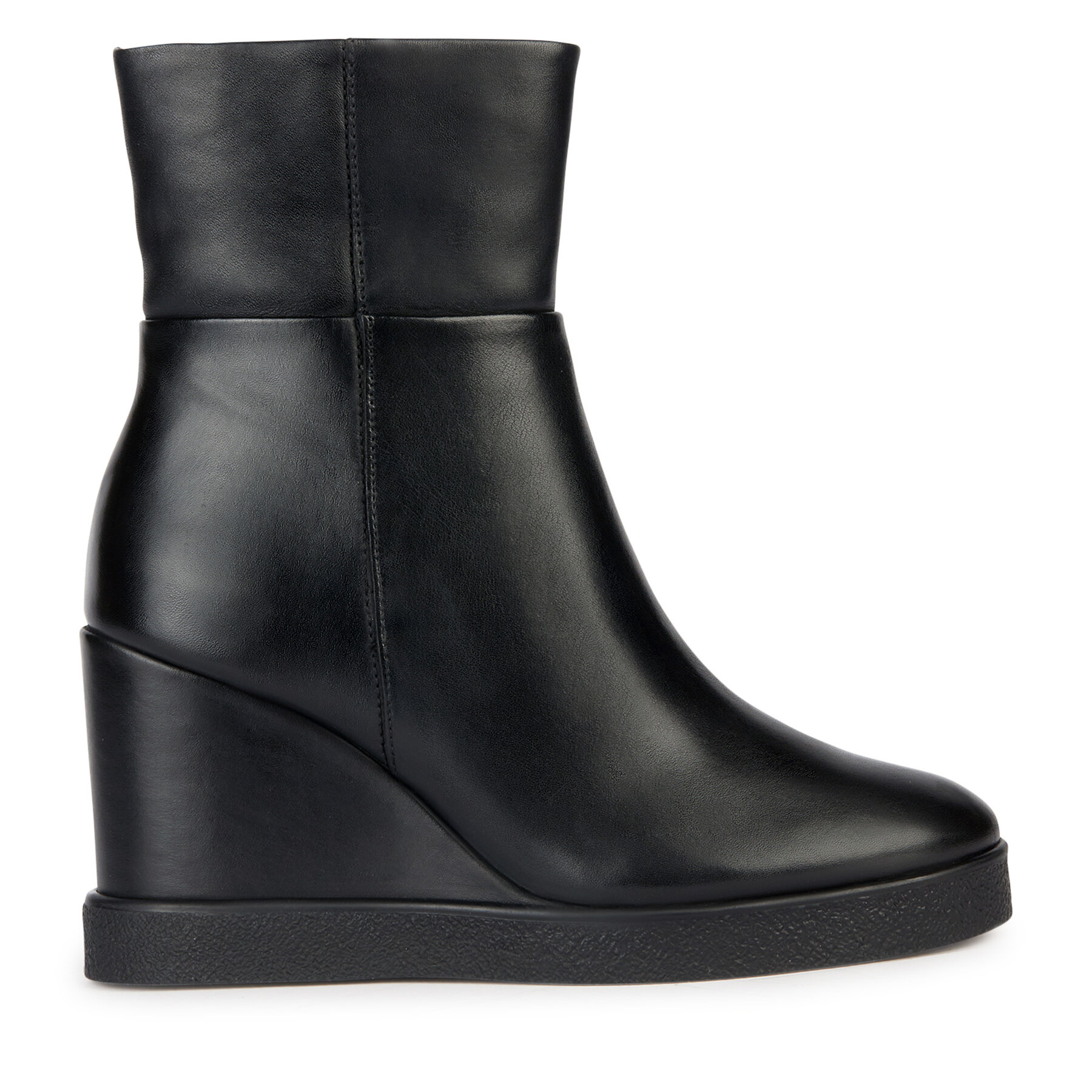 Botines Geox D Elidea Wedge D36VQB 00043 C9999 Negro