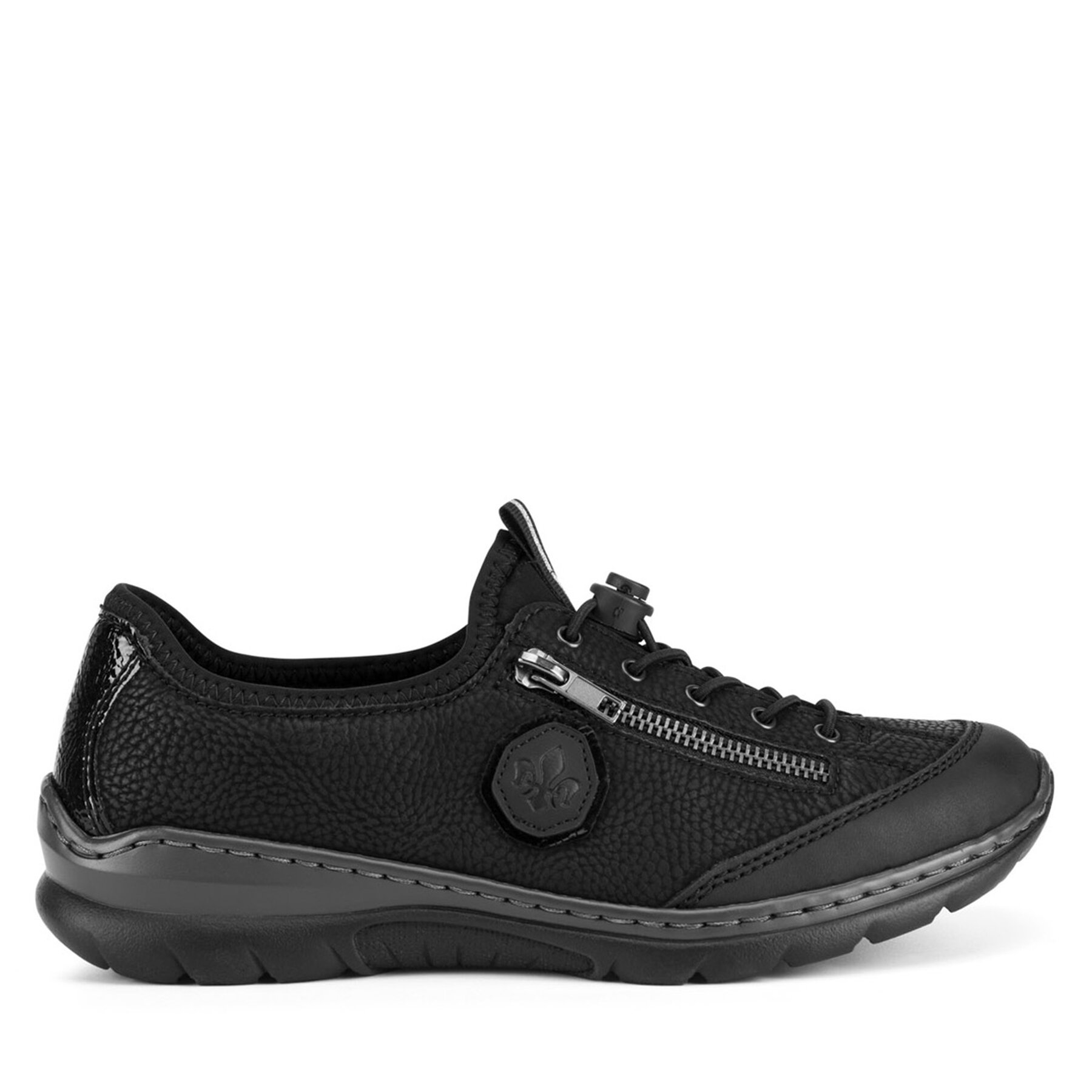 Poltopánky Rieker L3263-00 Čierna