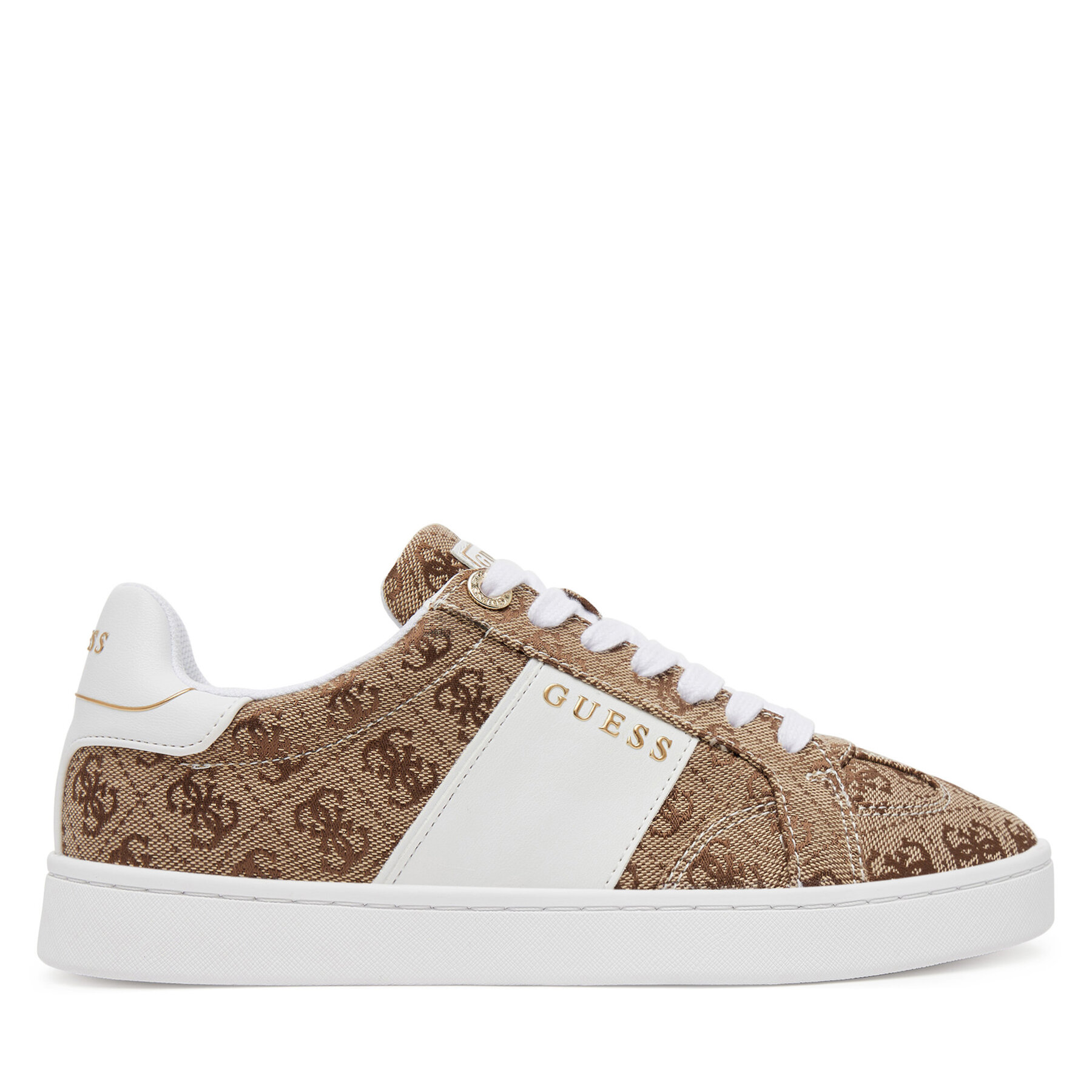 Sneakersy Guess FLJRO5 FAL12 Hnedá