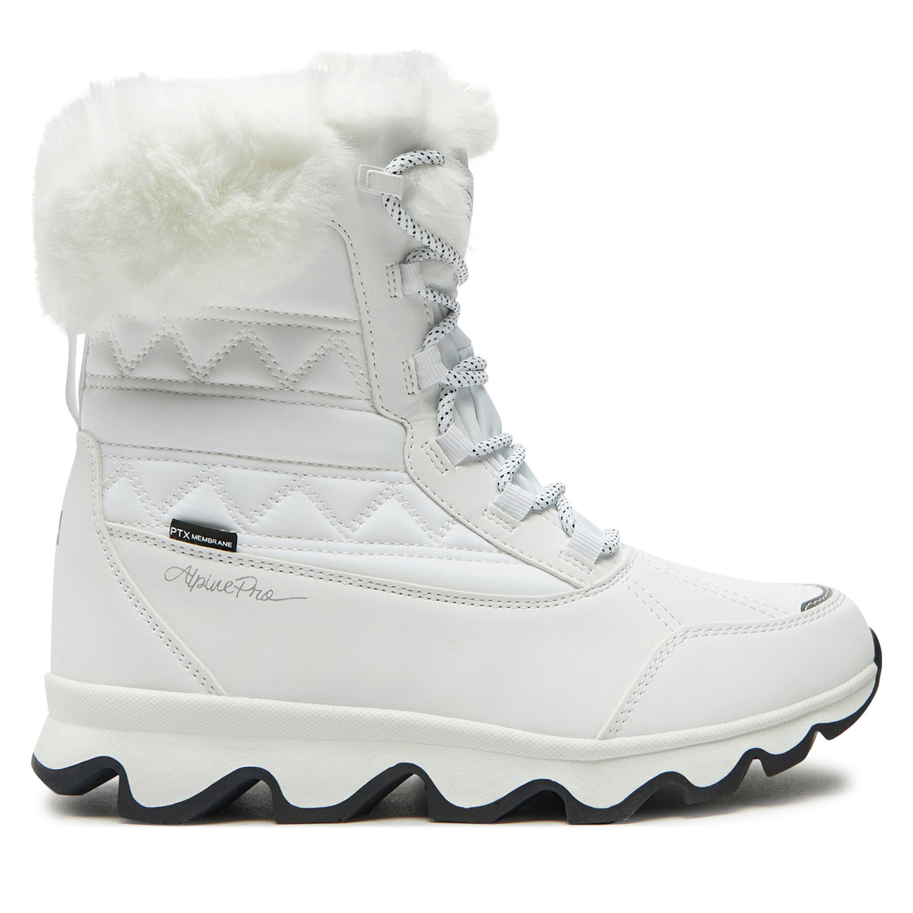 Cizme de zăpadă ALPINE PRO Kolata LBTD465000 Alb