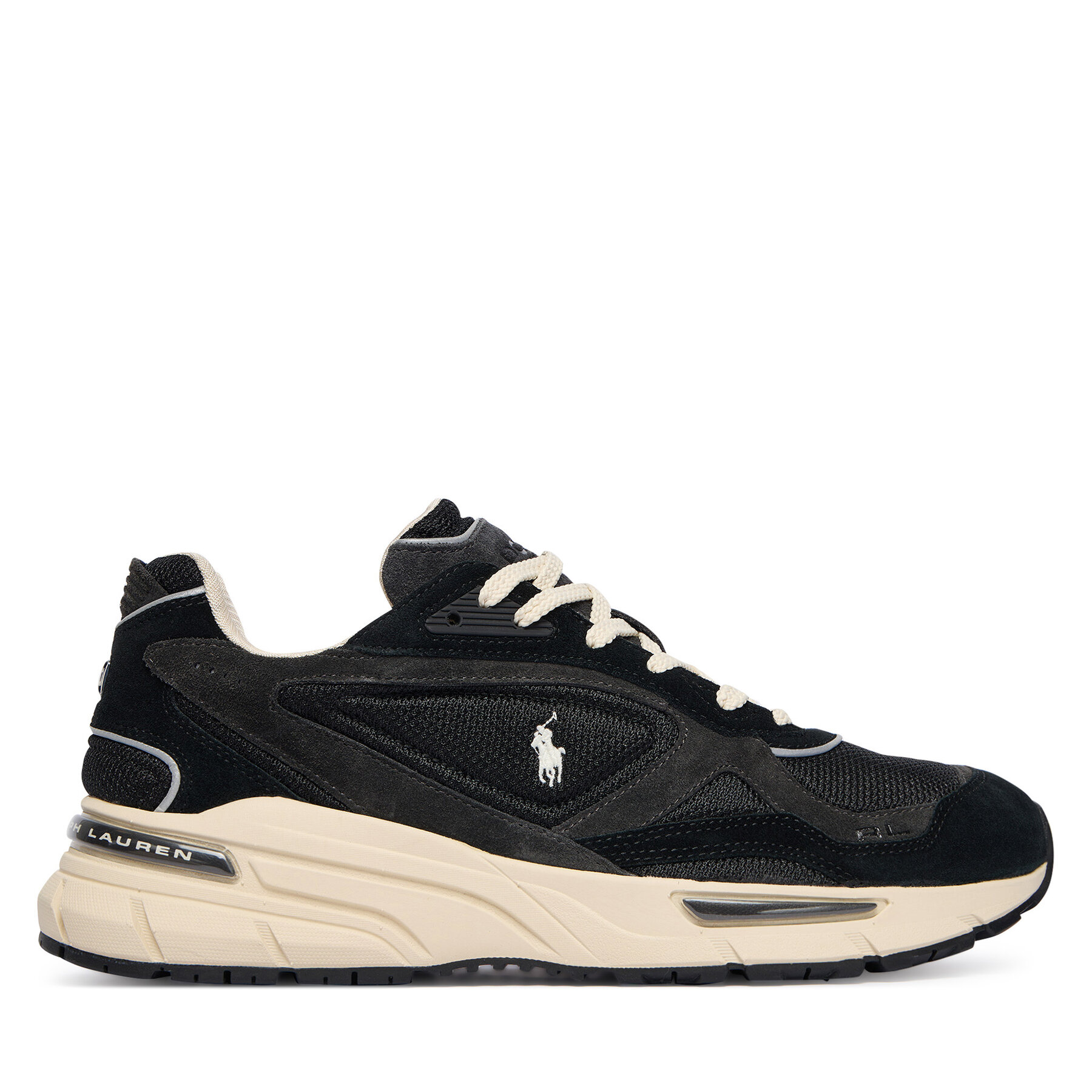 Sneakersy Polo Ralph Lauren Trackster 275 809974014001 Čierna