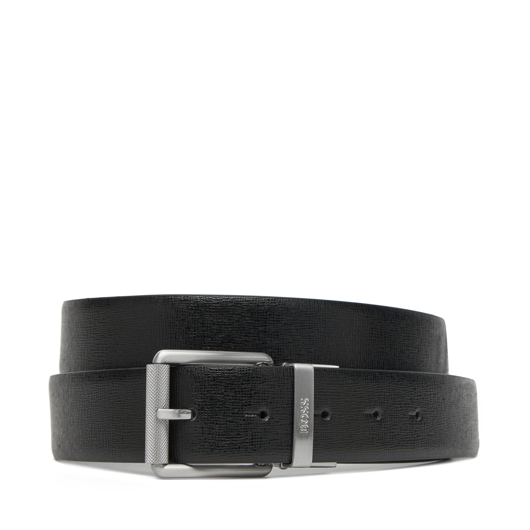 Férfi öv BOSS 50537097 Fekete