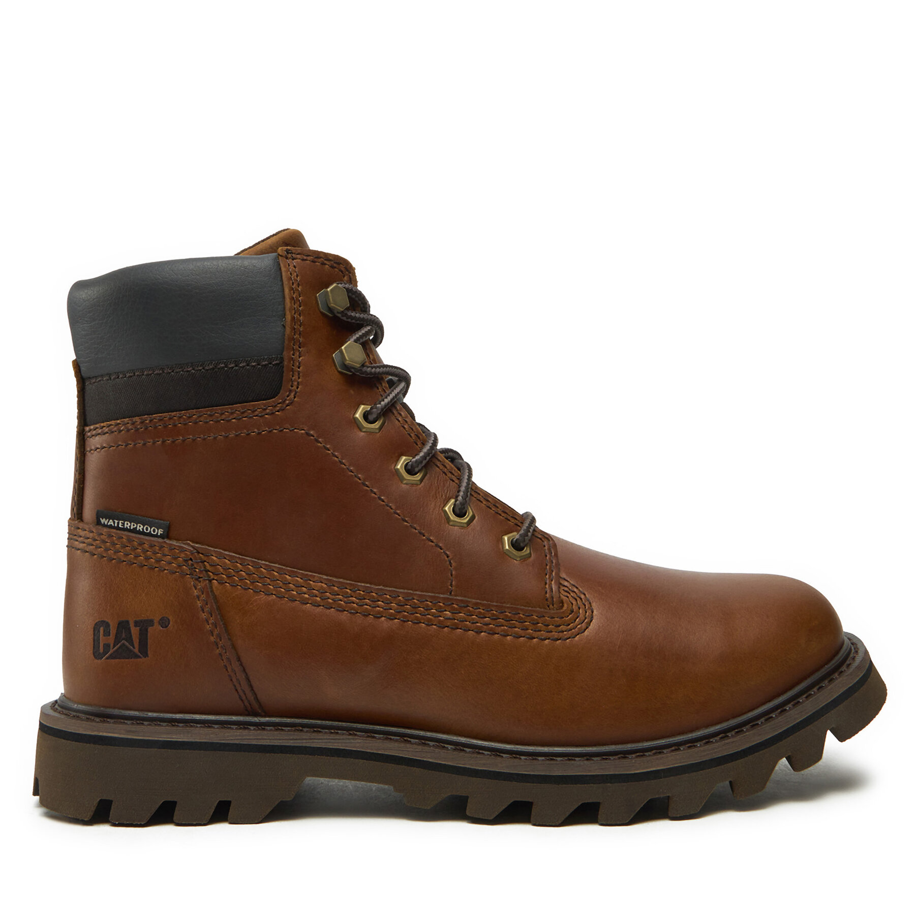 Pohodni čevlji CAT Footwear Deplete Wp P721722 Rjava