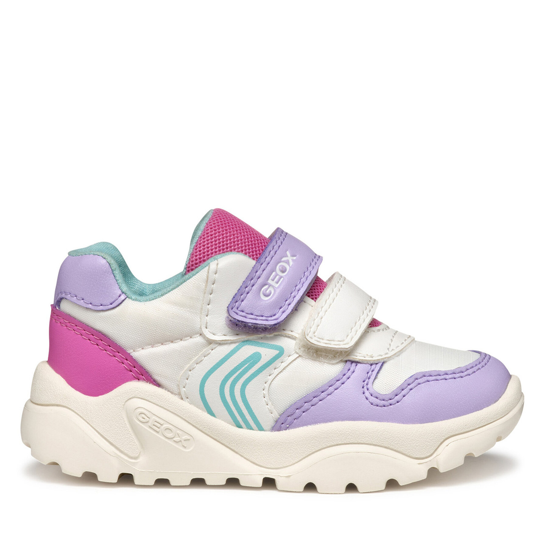 Dziecięce Sneakersy Geox, Rozmiar 21 Biały B Ciufciuf B555QA 054FU C0761 M