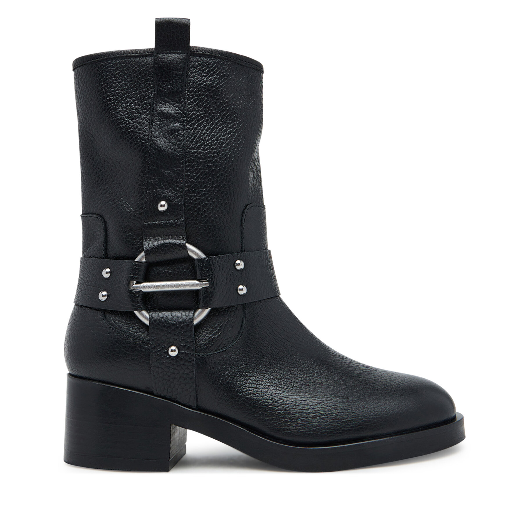 Īsie zābaki KARL LAGERFELD Brooklyn KL41770 Melns